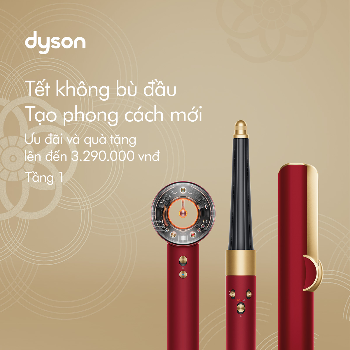 🎉TẾT KHÔNG BÙ ĐẦU, TẠO PHONG CÁCH MỚI - NHẬN ƯU ĐÃI VÀ QUÀ TẶNG LÊN ĐẾN 3.290.000VND 🎉