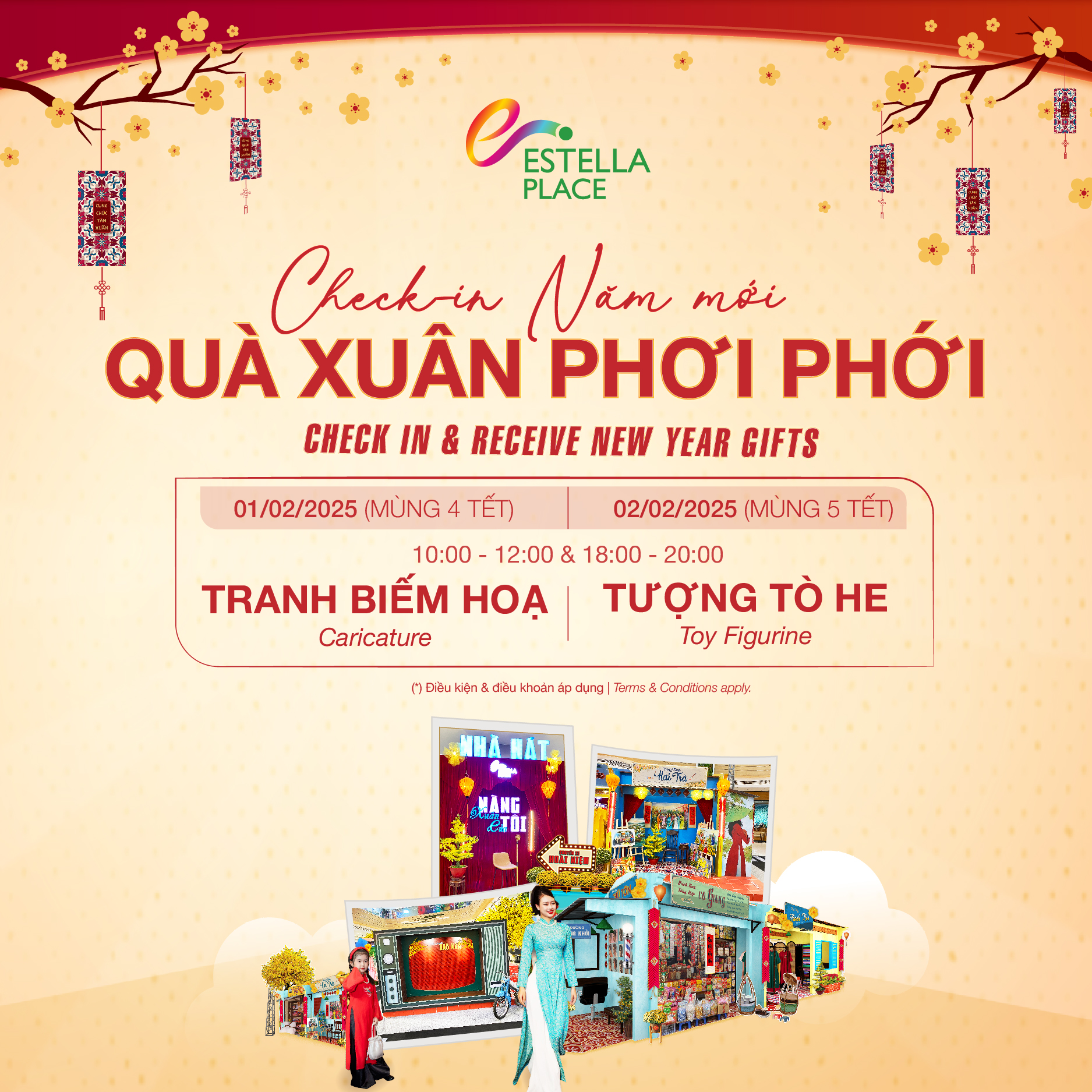 📸CHECK IN & RECEIVE NEW YEAR GIFTS🎁