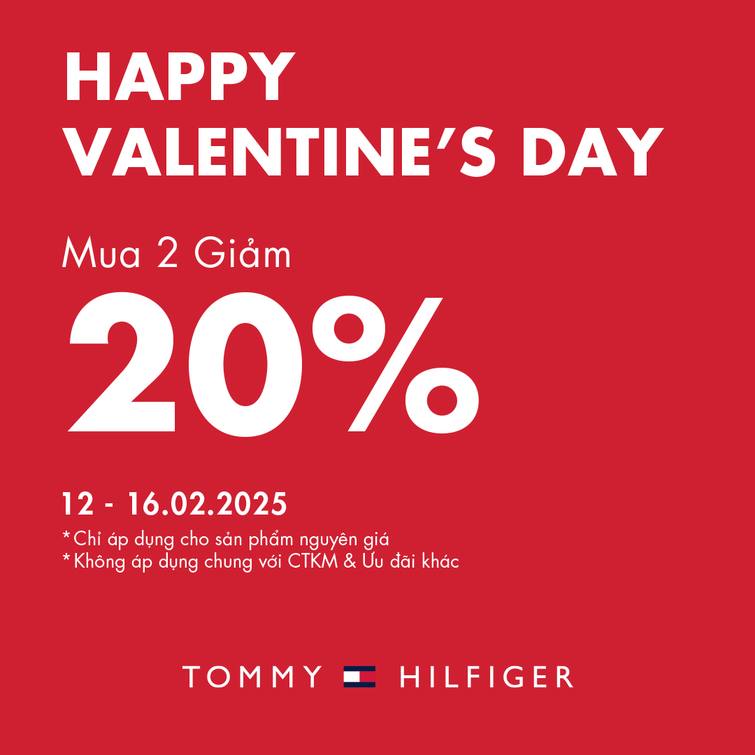 ❤️ TOMMY HILFIGER HAPPY VALENTINE’S DAY ❤️