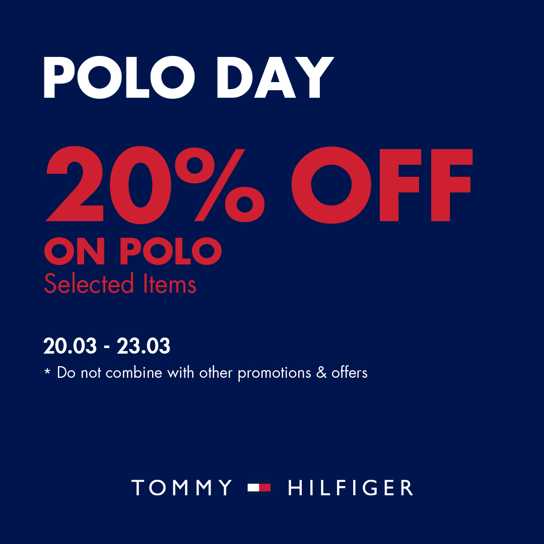 🔥 TOMMY HILFIGER - POLO DAY 🔥