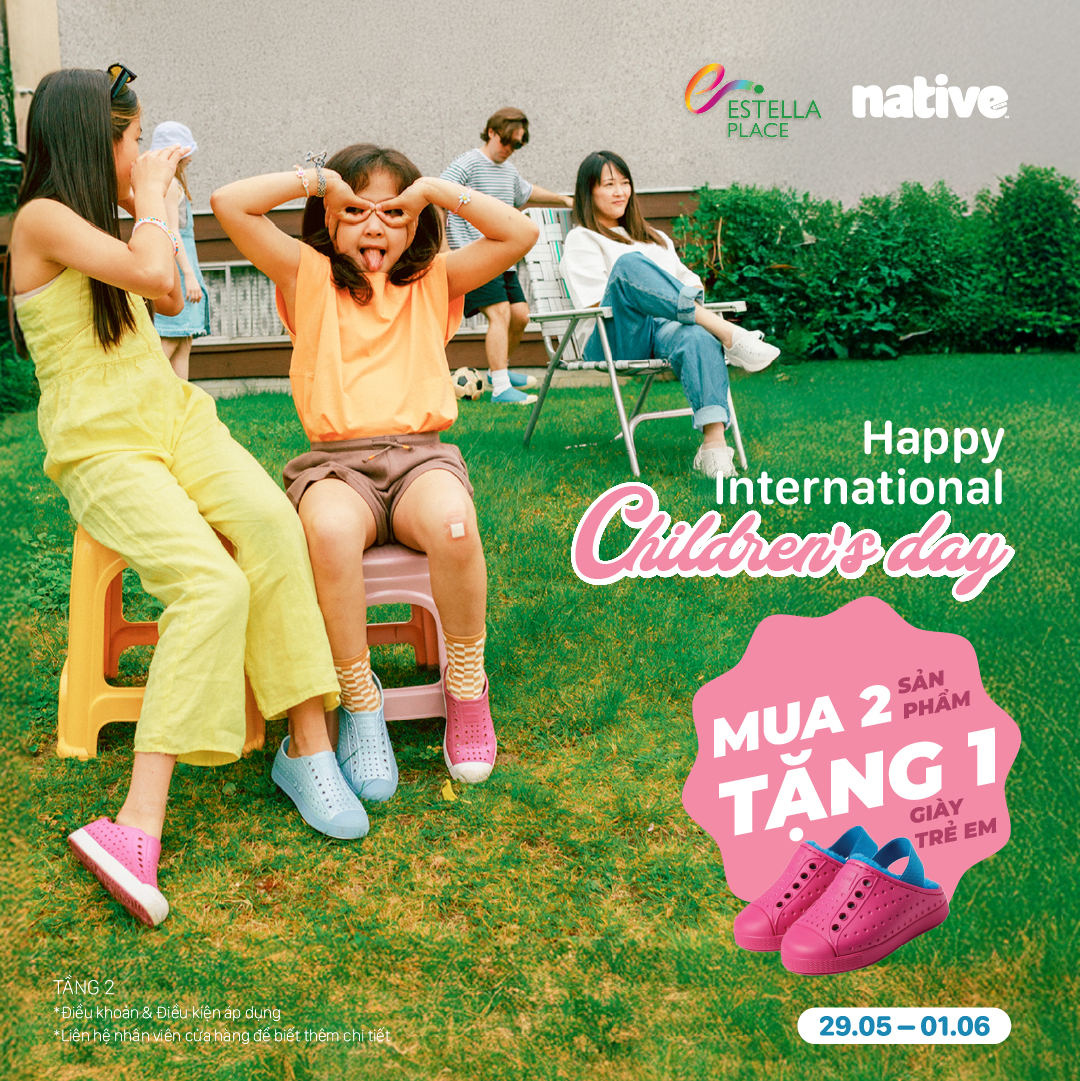 NATIVE SHOES - HAPPY CHILDREN’S DAY