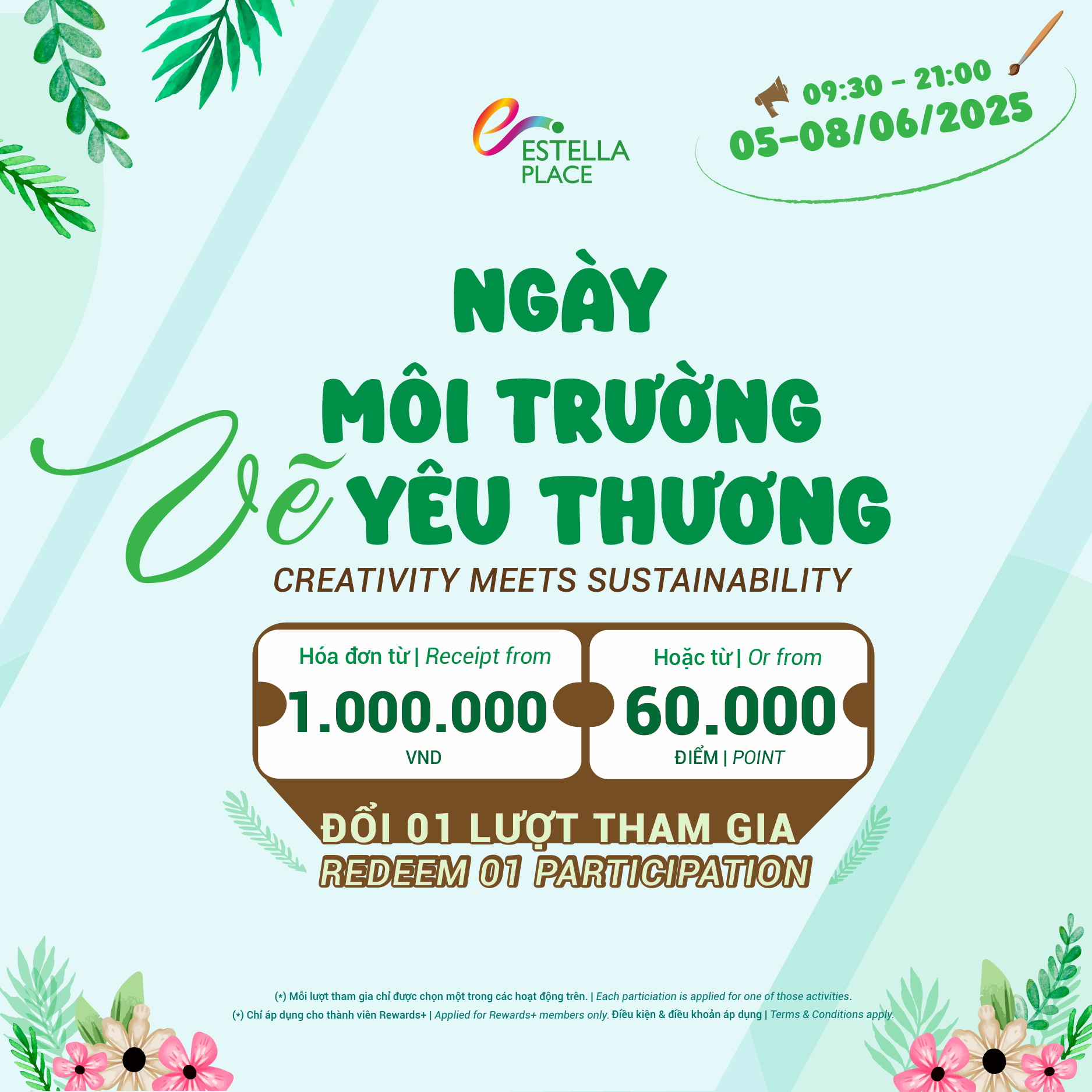 NGÀY MÔI TRƯỜNG🌏 – VẼ YÊU THƯƠNG🎨