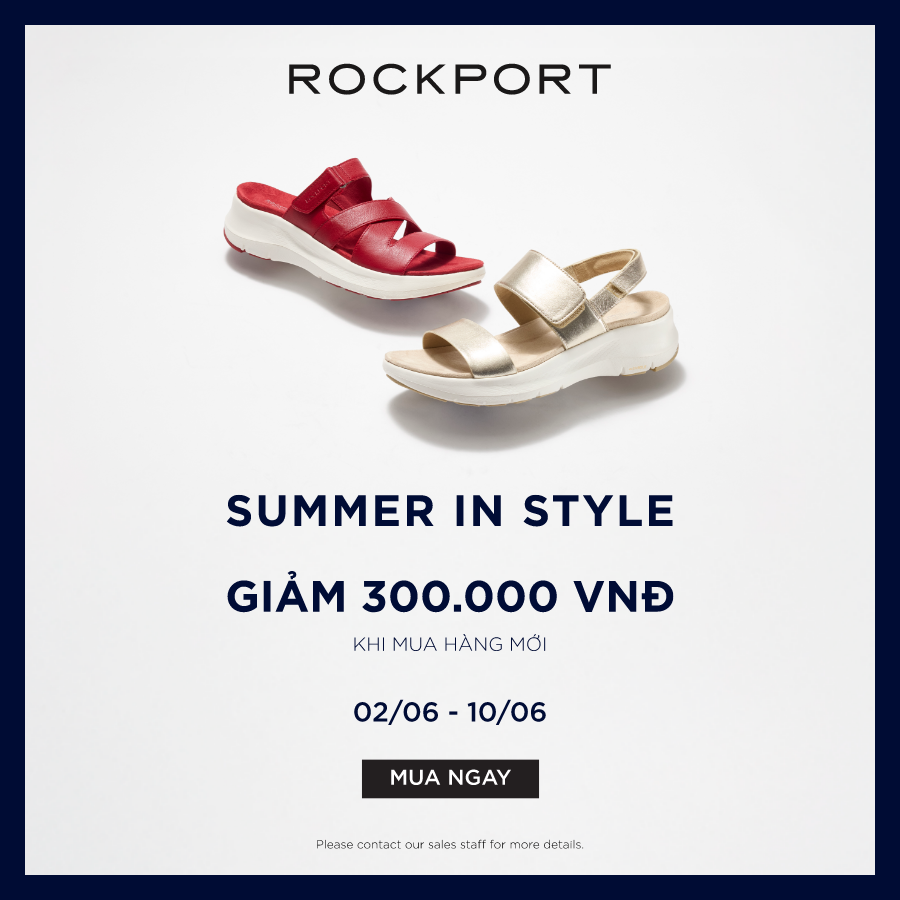 🎉 MUA SẮM THẢ GA – NHẬN HOÀN TIỀN CỰC ĐÃ cùng ROCKPORT VIỆT NAM!