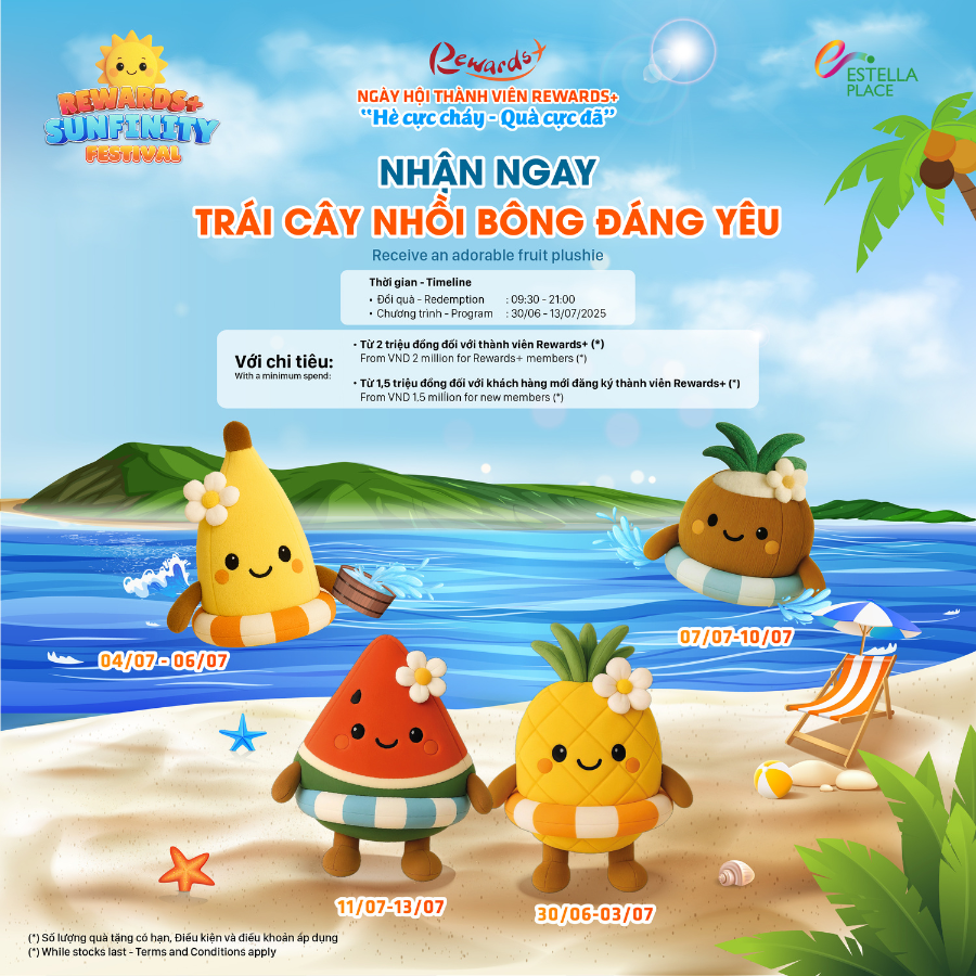 🌞 REWARDS+ SUNFINITY FESTIVAL – ENDLESS SUMMER, IFINITE REWARDS! 🌴