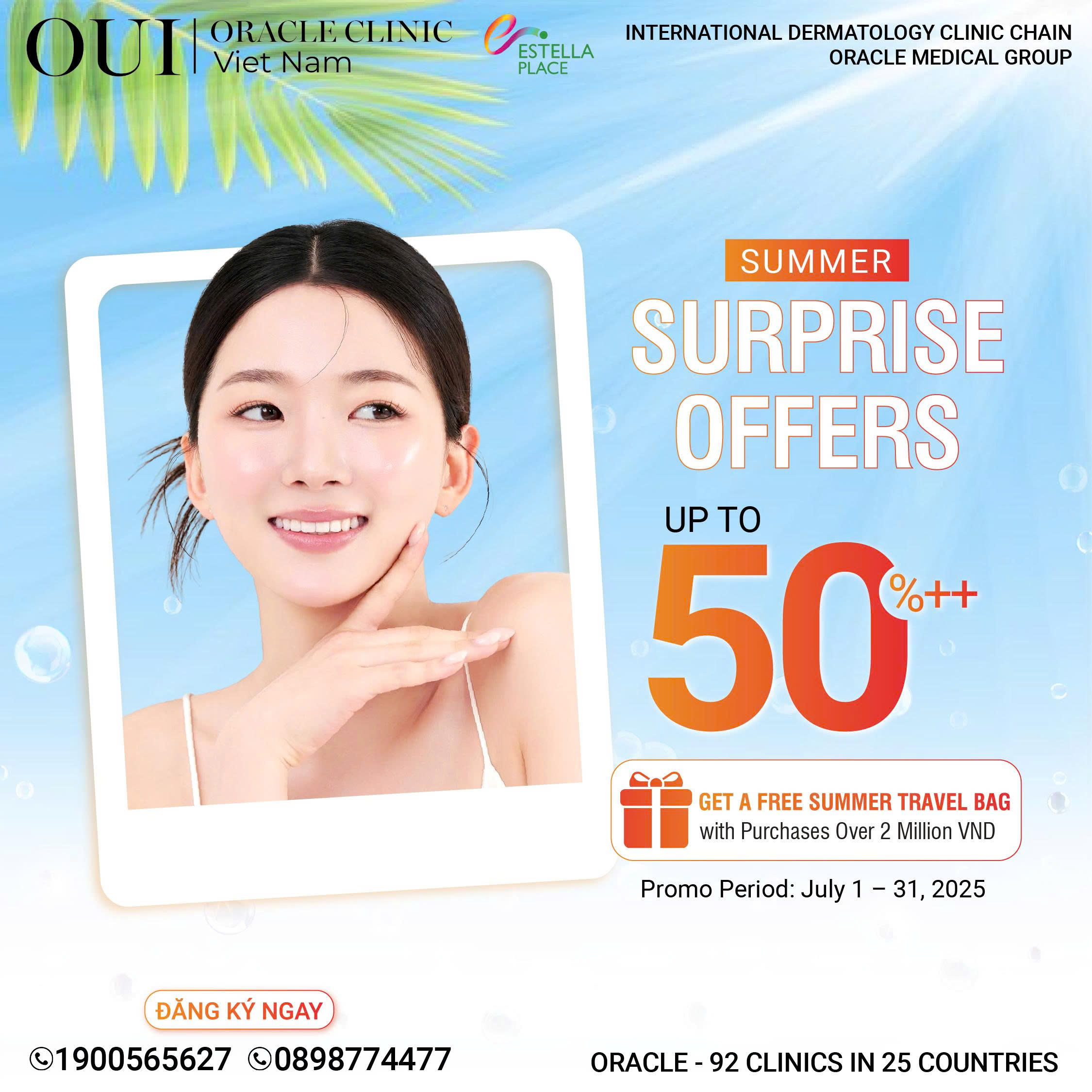GLOW INTO SUMMER WITH OUI ORACLE CLINIC