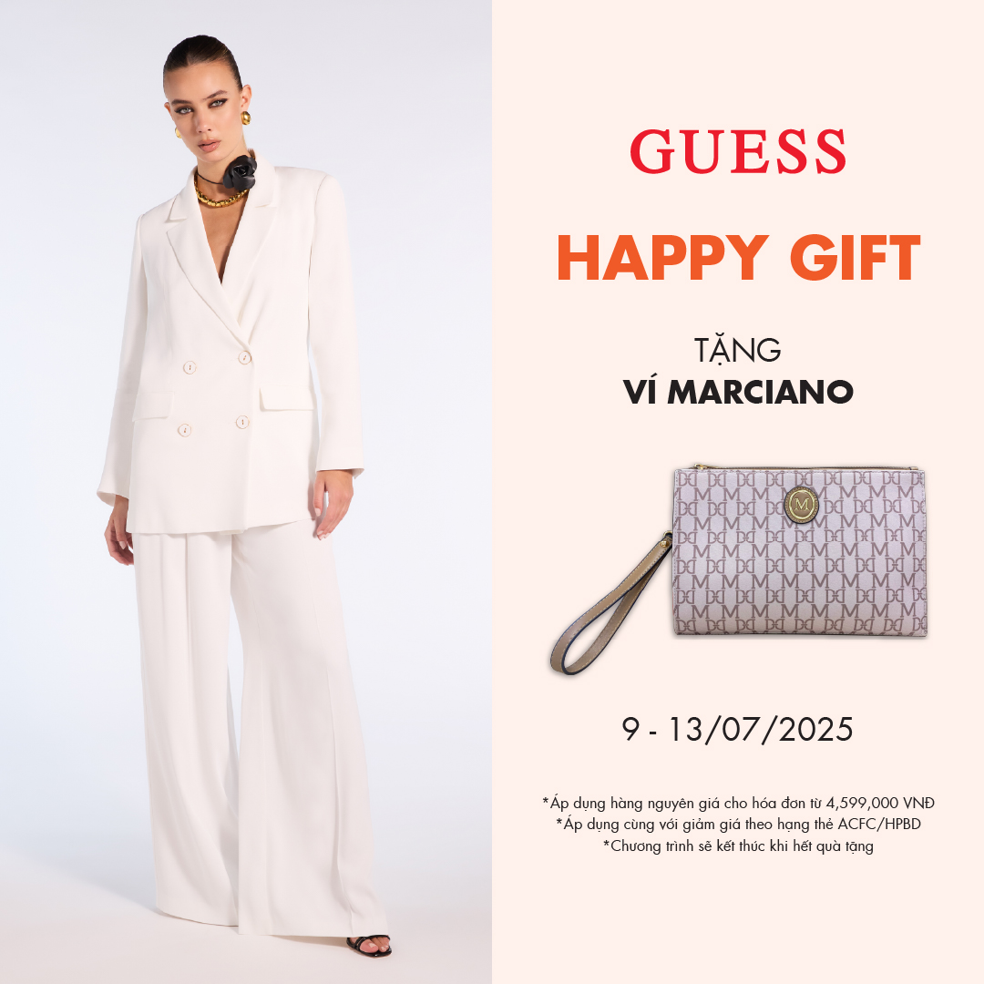 GUESS - HAPPY GIFT - TẶNG VÍ MARCIANO