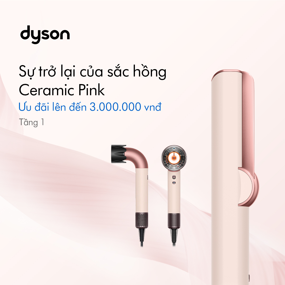 💗PHIÊN BẢN CERAMIC PINK NGỌT NGÀO TỪ DYSON 💗
