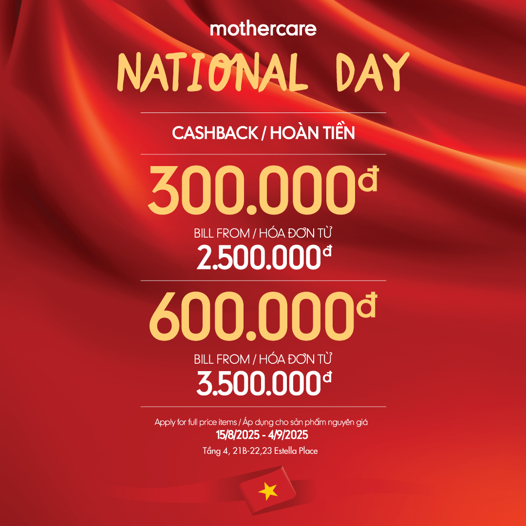 MỪNG ĐẠI LỄ - ƯU ĐÃI HOÀN TIỀN LÊN ĐẾN 600K 🎉
