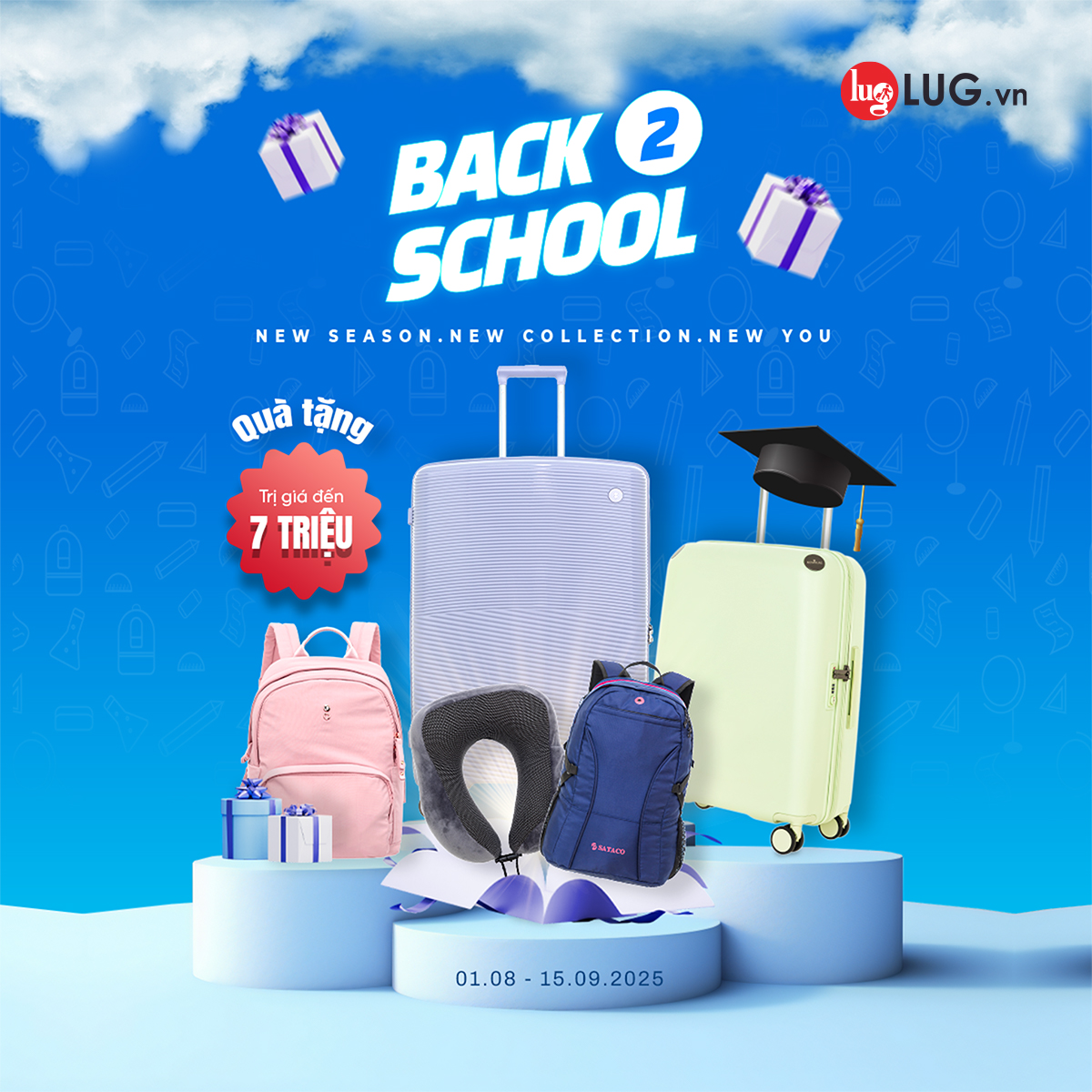 🎒 BACK 2 SCHOOL – SẮM HÀNH TRANG MỚI, ĐÓN DEAL QUÀ CHẤT ✨