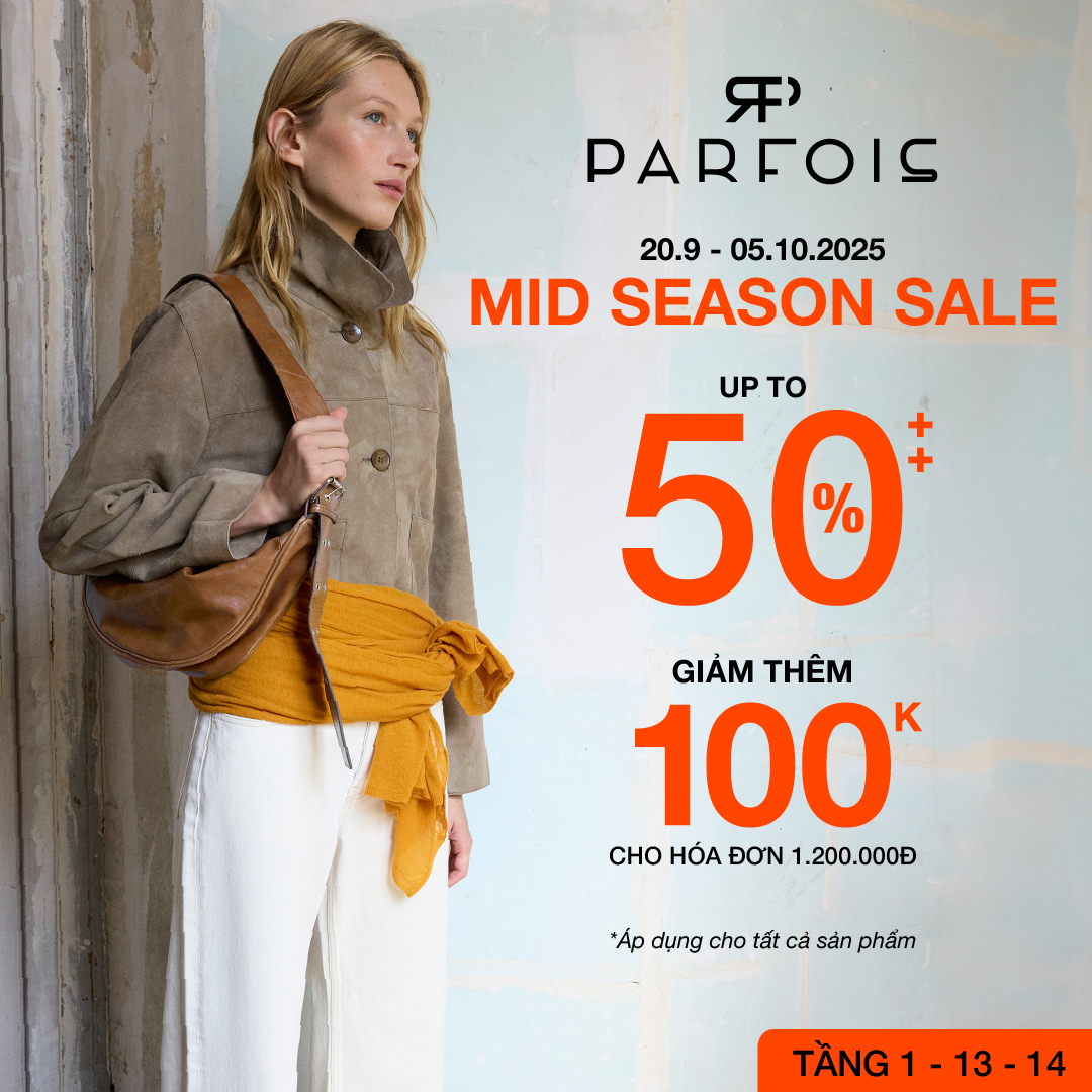 PARFOIS - MID SEASON SALE – UP TO 50% ✨