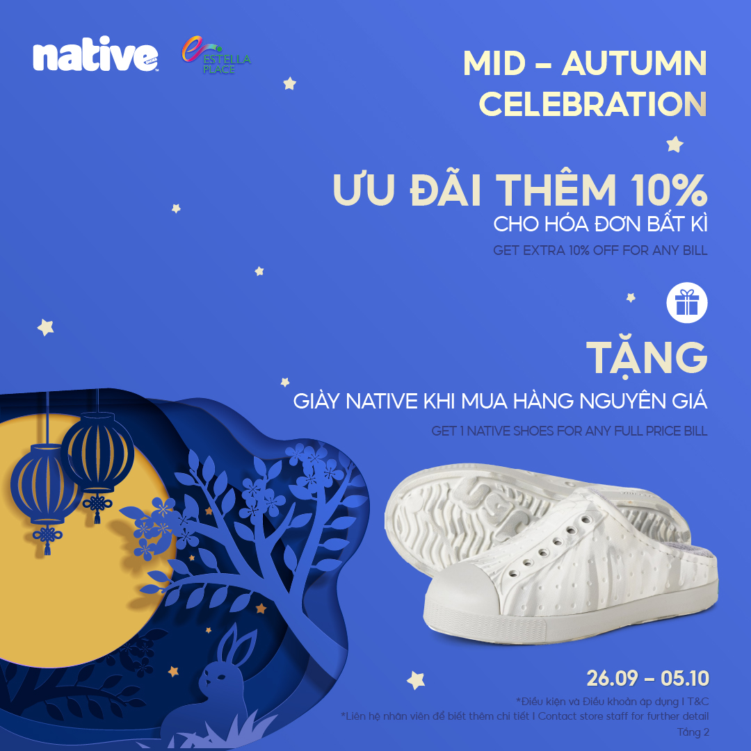 NATIVE SHOES - MID - AUTUMN CELEBRATION