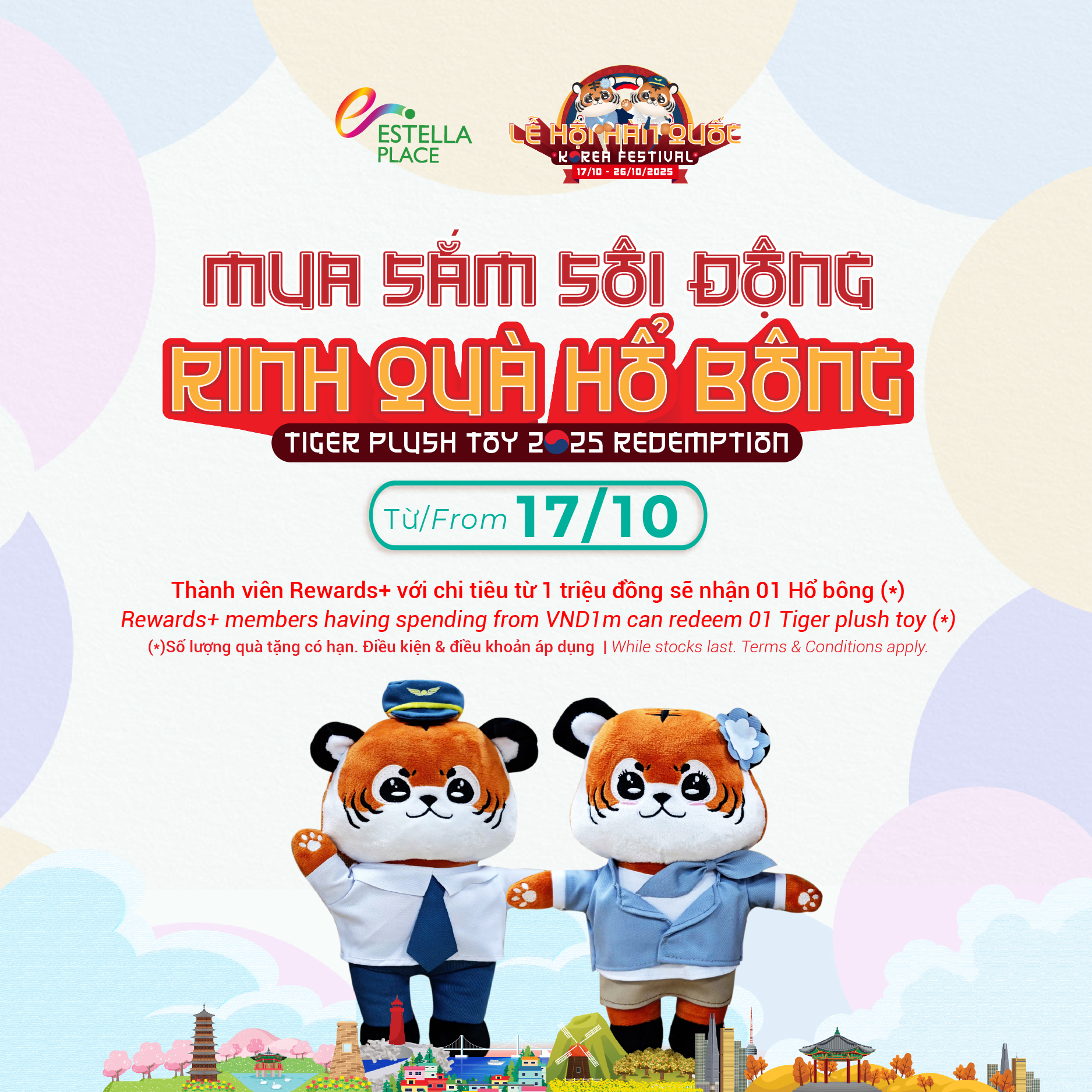 🛍️MUA SẮM SÔI ĐỘNG🐯RINH QUÀ HỔ BÔNG