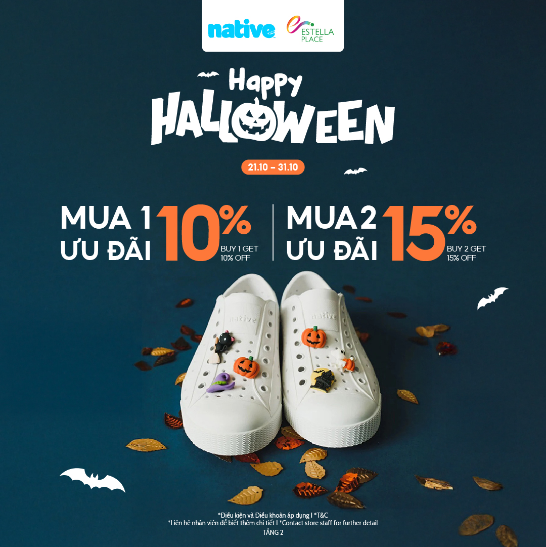 NATIVE SHOES - HAPPY HALLOWEEN