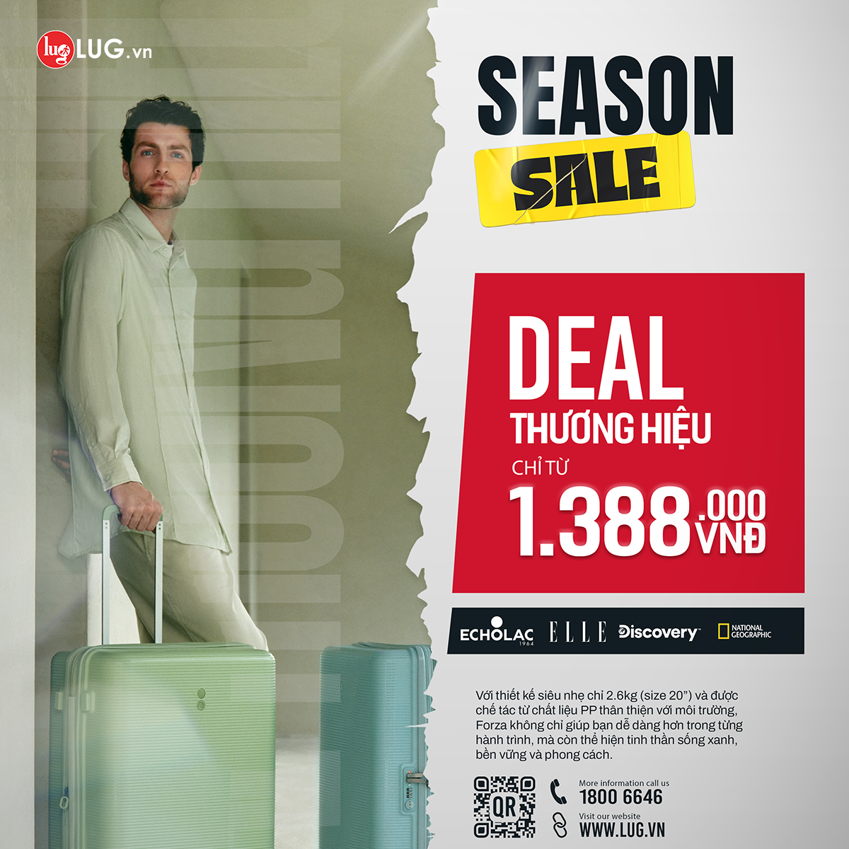 🎉 YEAR-END SALE EXTRAVAGANZA – PREMIUM LUGGAGE STARTING FROM ONLY 1,388K! ✨