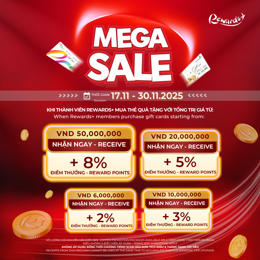 ĐẲNG CẤP MUA SẮM – ƯU ĐÃI VƯỢT TRỘI