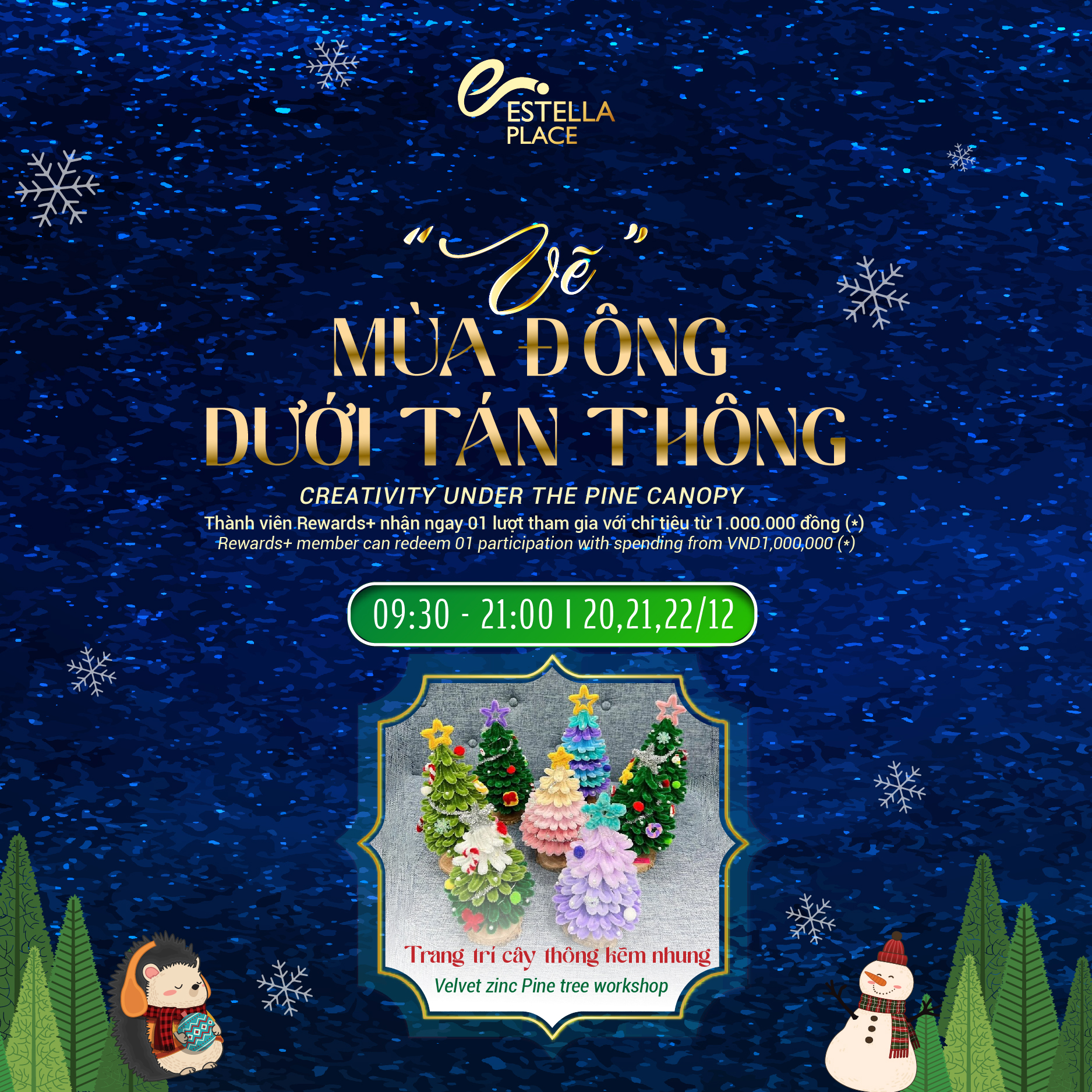 🎄COLORS OF CHRISTMAS WORKSHOP🎨