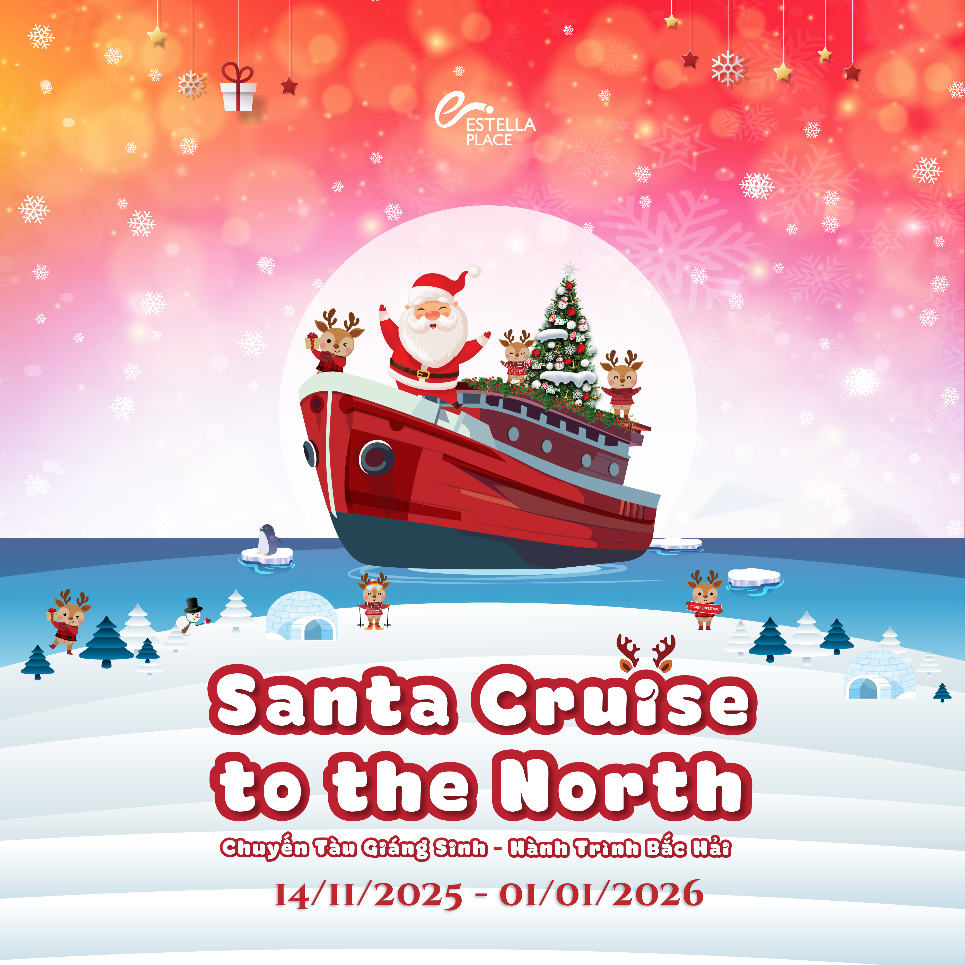 🚢SANTA CRUISE TO THE NORTH🌊