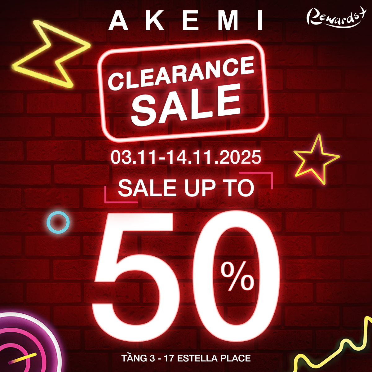 AKEMI CLEARANCE SALE: GRAB PREMIUM GOODS AT END-OF-SEASON SHOCK PRICES