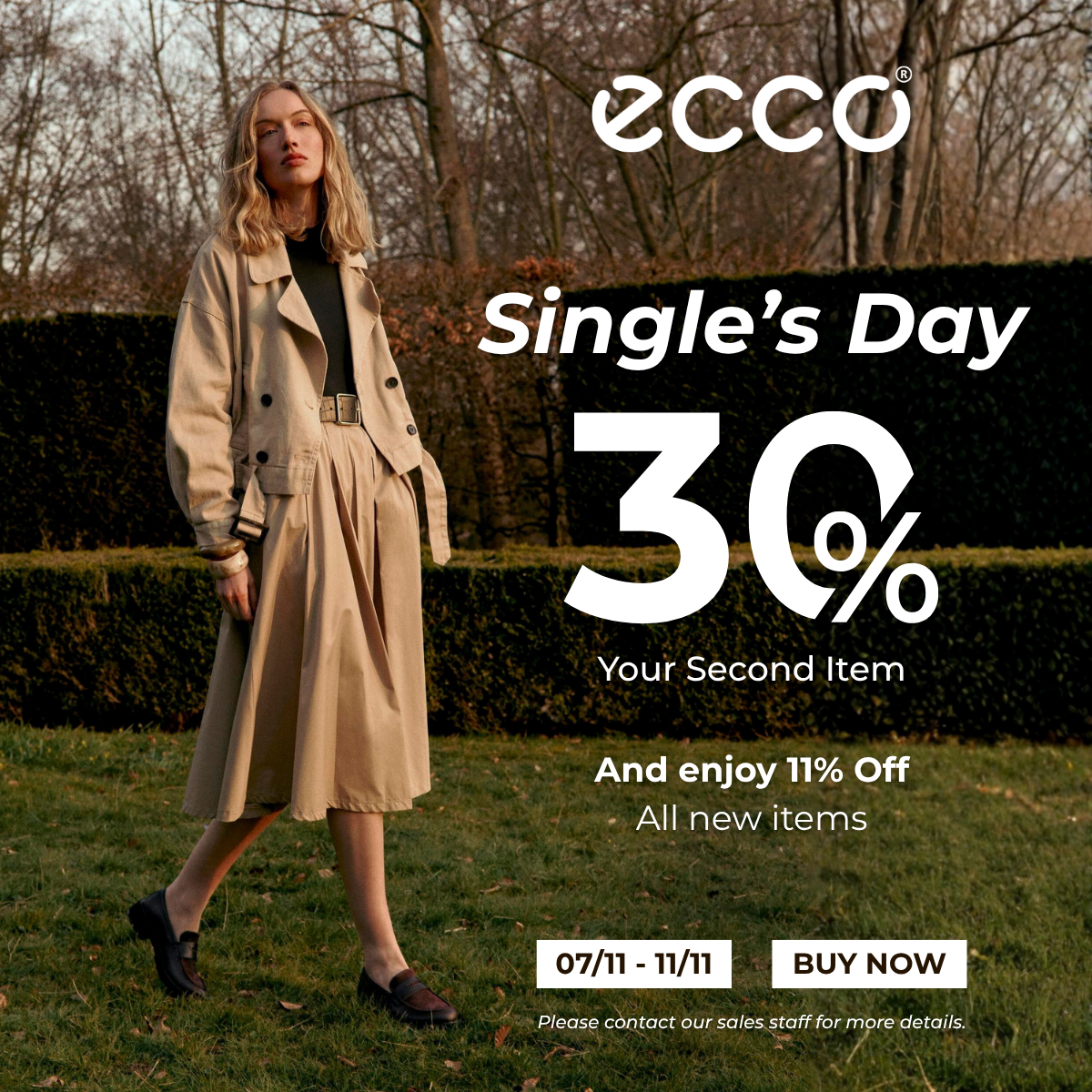 ECCO SINGLE’S DAY – ONE STYLE, ONE YOU