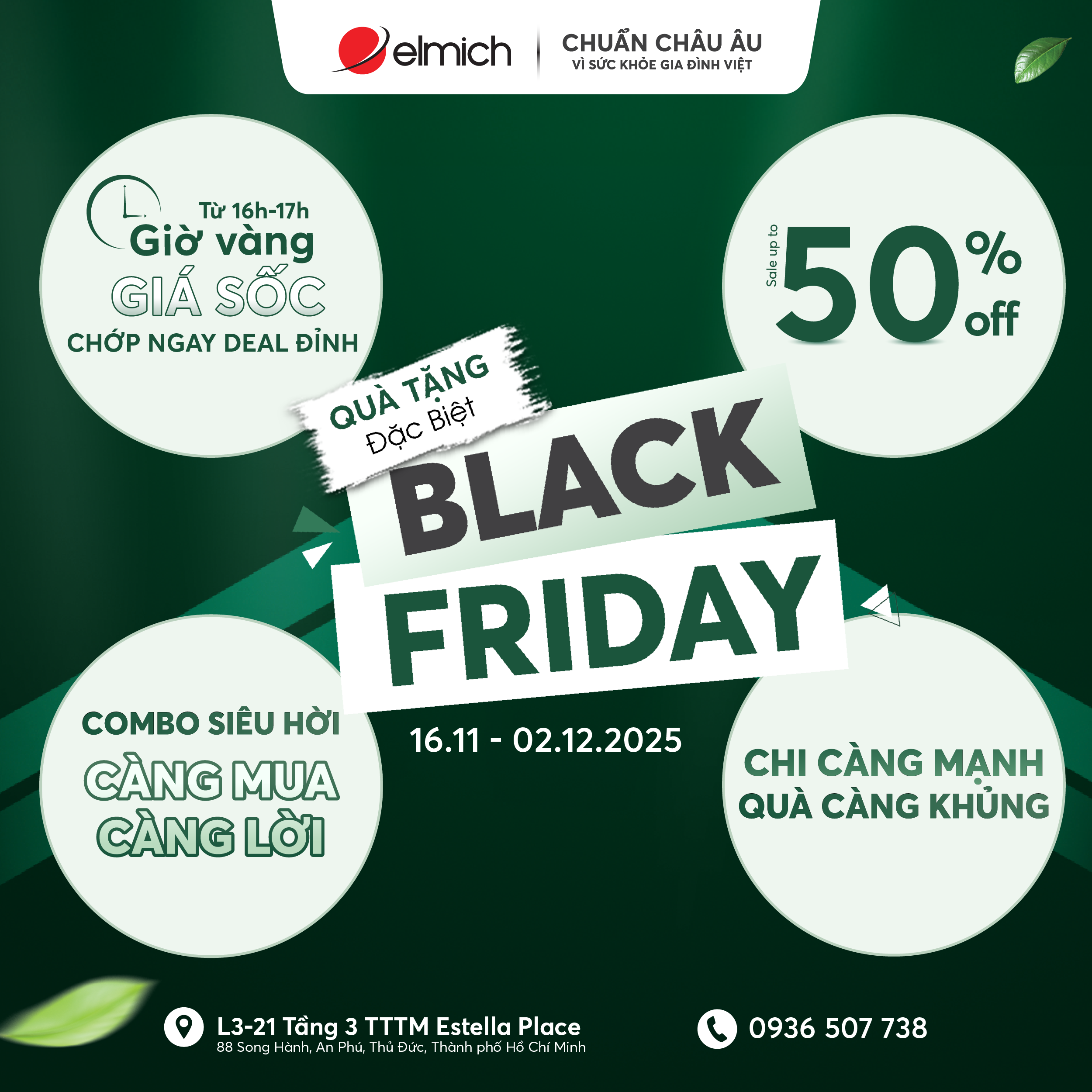 ĐẠI TIỆC SALE ĐỈNH NÓC – GIÁ SẬP SÀN ĐẾN 50%++