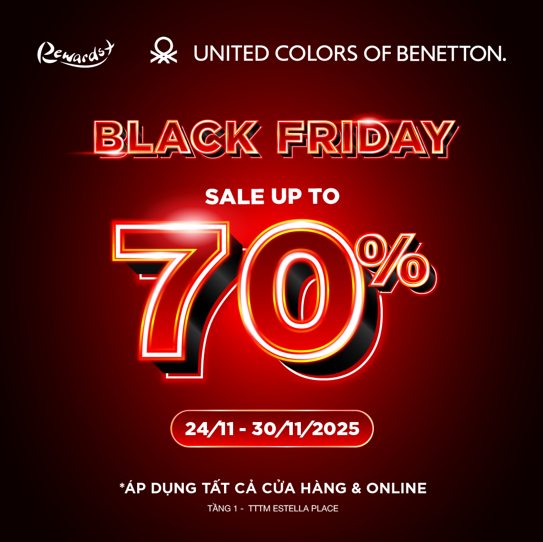 ACFC X BENETTON - 𝐁𝐋𝐀𝐂𝐊 𝐅𝐑𝐈𝐃𝐀𝐘 𝐒𝐀𝐋𝐄 𝐔𝐏 𝐓𝐎 𝟕𝟎%