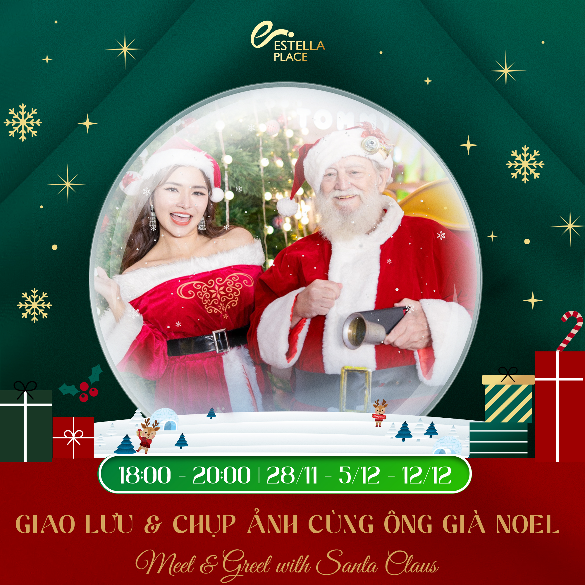 🎅GIAO LƯU - CHỤP ẢNH CÙNG ÔNG GIÀ NOEL📷