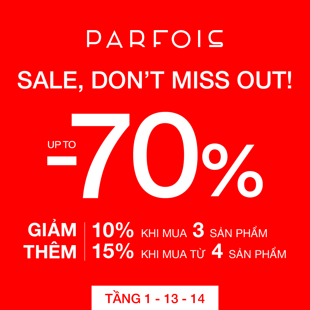 PARFOIS - 💥SALE UP TO 70% - DON'T MISS OUT!💥
