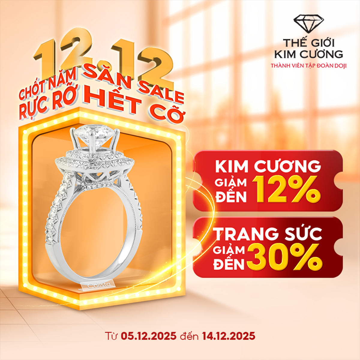 12.12 - CHỐT NĂM RỰC RỠ - SĂN SALE HẾT CỠ