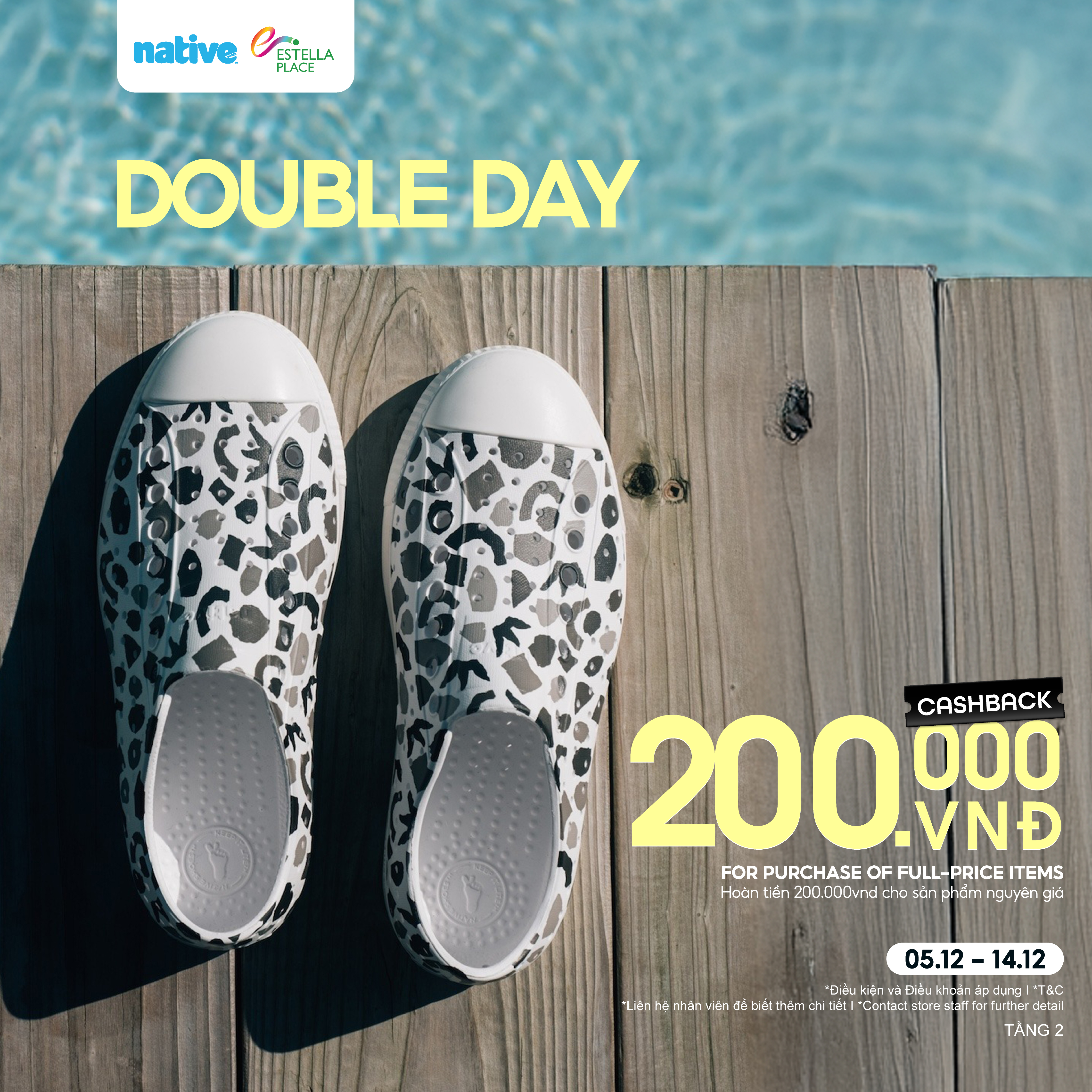 NATIVE SHOES DOUBLE DAY