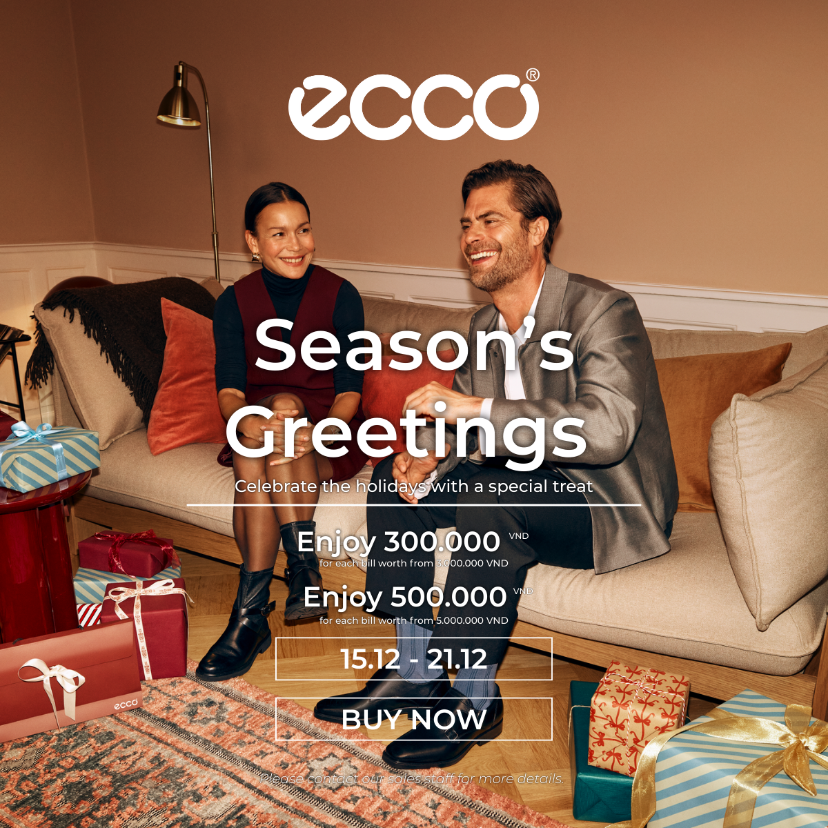 🖤 ECCO - TẬN HƯỞNG ƯU ĐÃI CASHBACK LÊN ĐẾN 500K 🖤