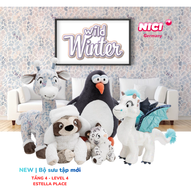 PHÉP MÀU MÙA ĐÔNG KHÔNG LẠNH VÌ ĐÃ CÓ "WILD WINTER" TỪ NHÀ NICI GERMANY! ❄️✨