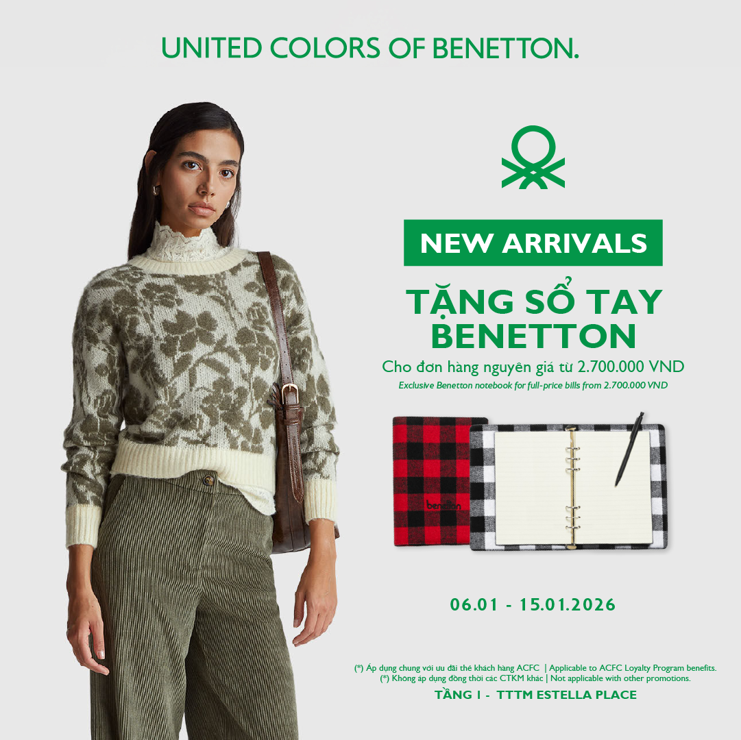 ACFC X BENETTON - 𝐍𝐄𝐖 𝐒𝐏𝐑𝐈𝐍𝐆 𝐂𝐎𝐋𝐋𝐄𝐂𝐓𝐈𝐎𝐍: 𝐂𝐎𝐋𝐎𝐑𝐒 𝐆𝐀𝐑𝐃𝐄𝐍 🌸