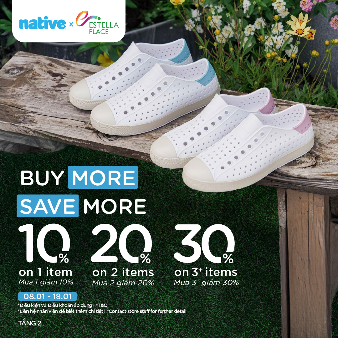 NATIVE SHOES - MUA CÀNG NHIỀU GIẢM CÀNG SÂU 💥👟