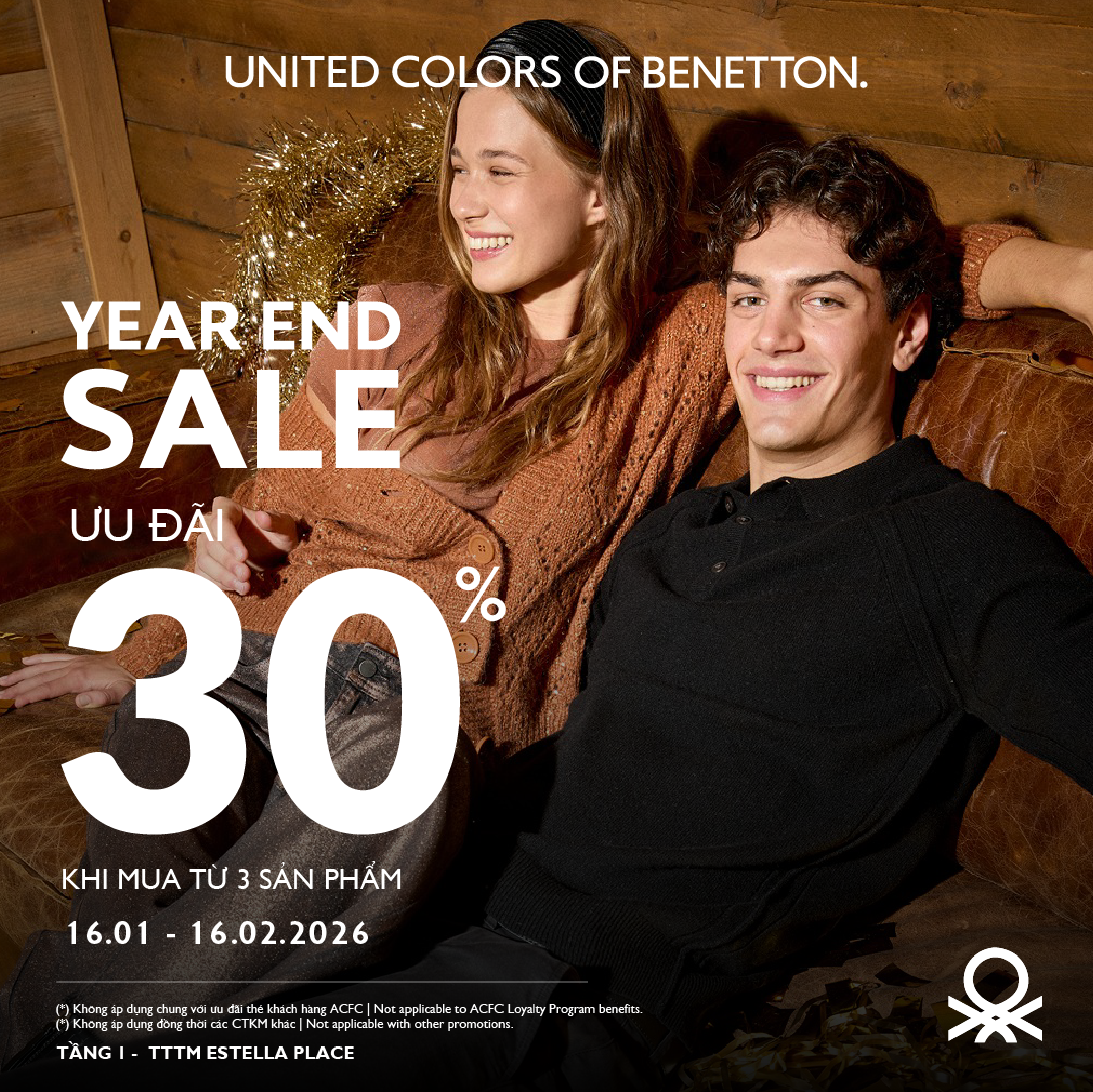 ACFC X BENETTON - 𝐘𝐄𝐀𝐑 𝐄𝐍𝐃 𝐒𝐀𝐋𝐄 - 𝐁𝐔𝐘 𝐌𝐎𝐑𝐄, 𝐒𝐀𝐕𝐄 𝐌𝐎𝐑𝐄