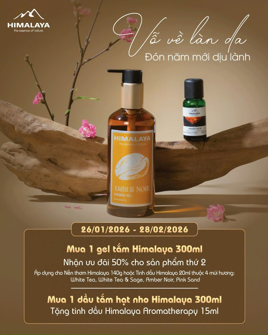 VỖ VỀ LÀN DA – ĐÓN NĂM MỚI DỊU LÀNH ✨