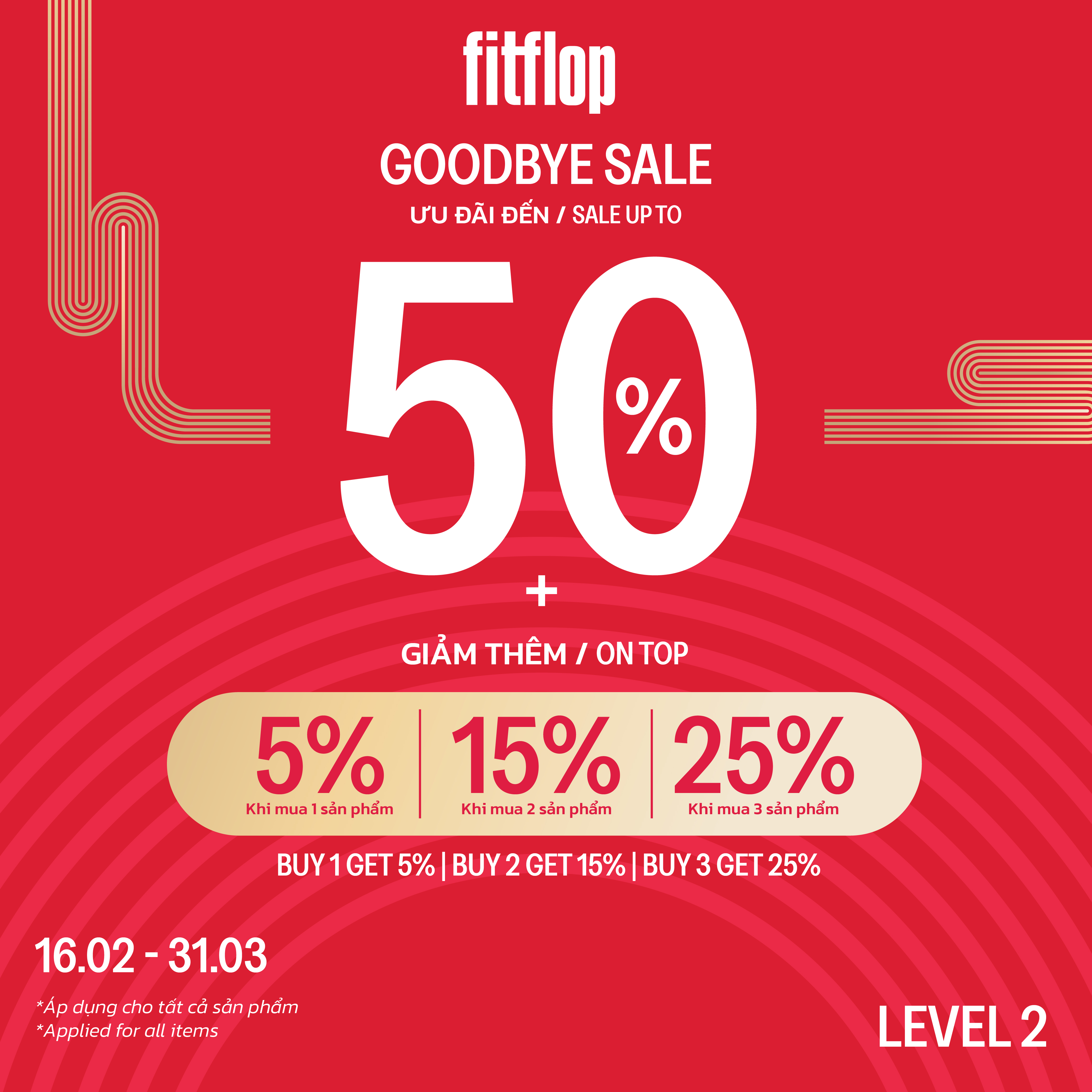 UP TO 50% OFF + EXTRA 25% OFF - LAST CHANCE TO GRAB FITFLOP AT ESTELLA PLACE! 📢