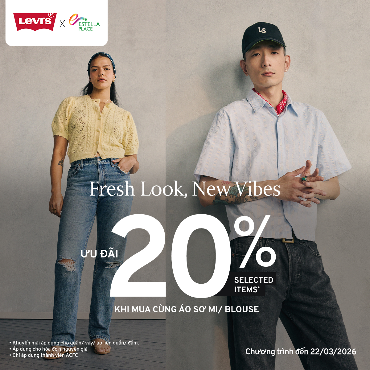 𝐋𝐄𝐕𝐈’𝐒 - 𝐅𝐑𝐄𝐒𝐇 𝐋𝐎𝐎𝐊, 𝐍𝐄𝐖 𝐕𝐈𝐁𝐄𝐒 ✨