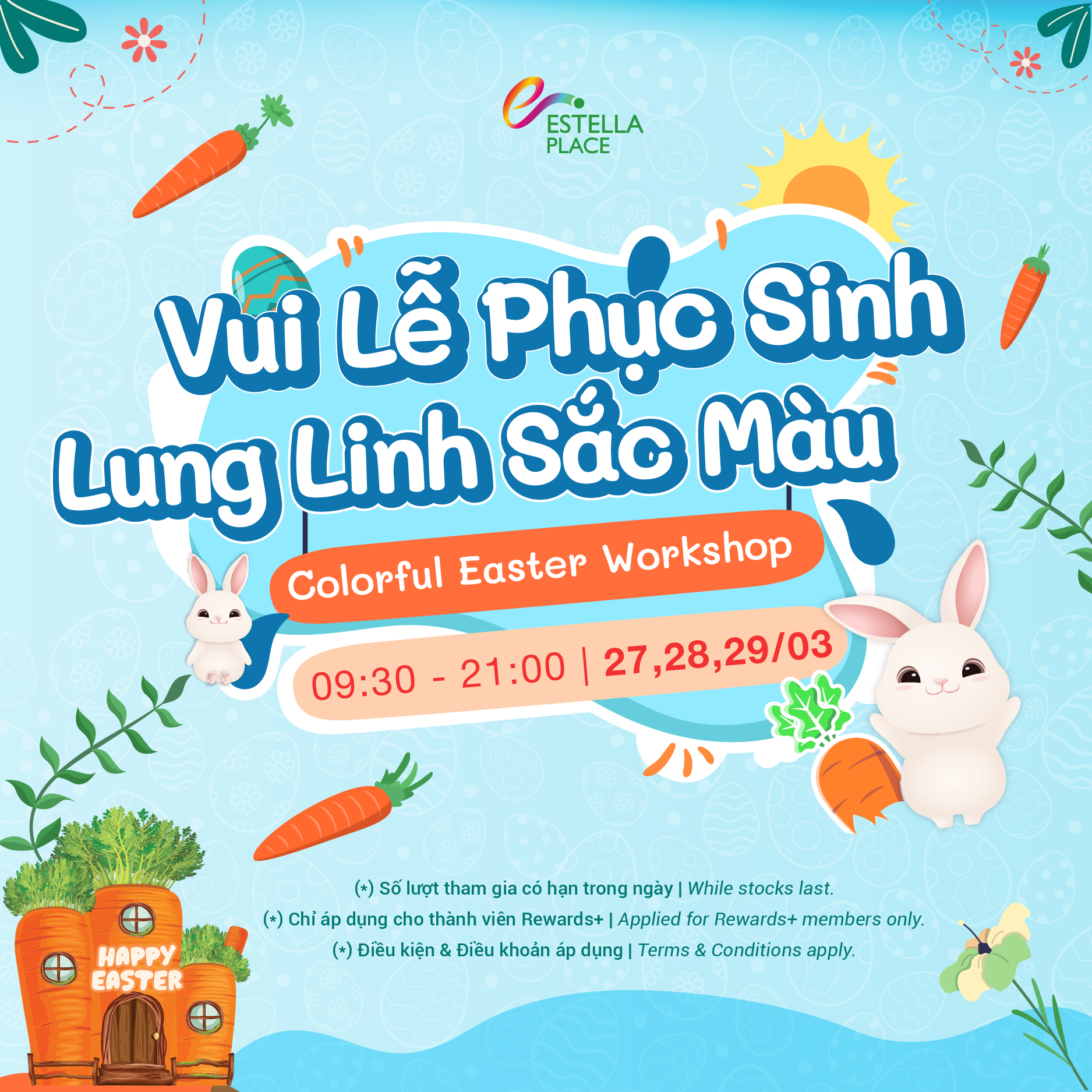 🥕COLORFUL EASTER WORKSHOP🎨(Week 1)