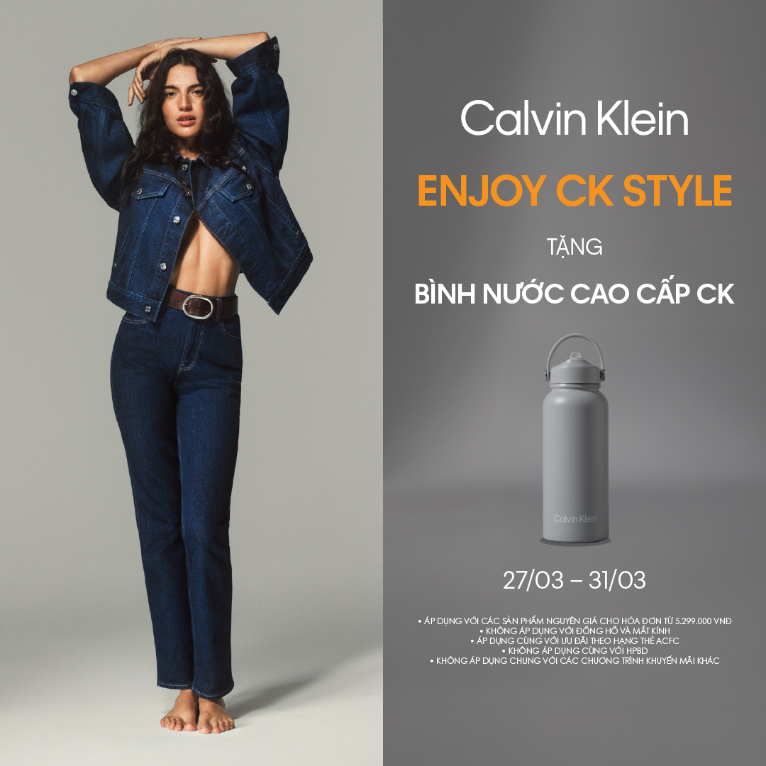 💥CALVIN KLEIN - ENJOY CK STYLE