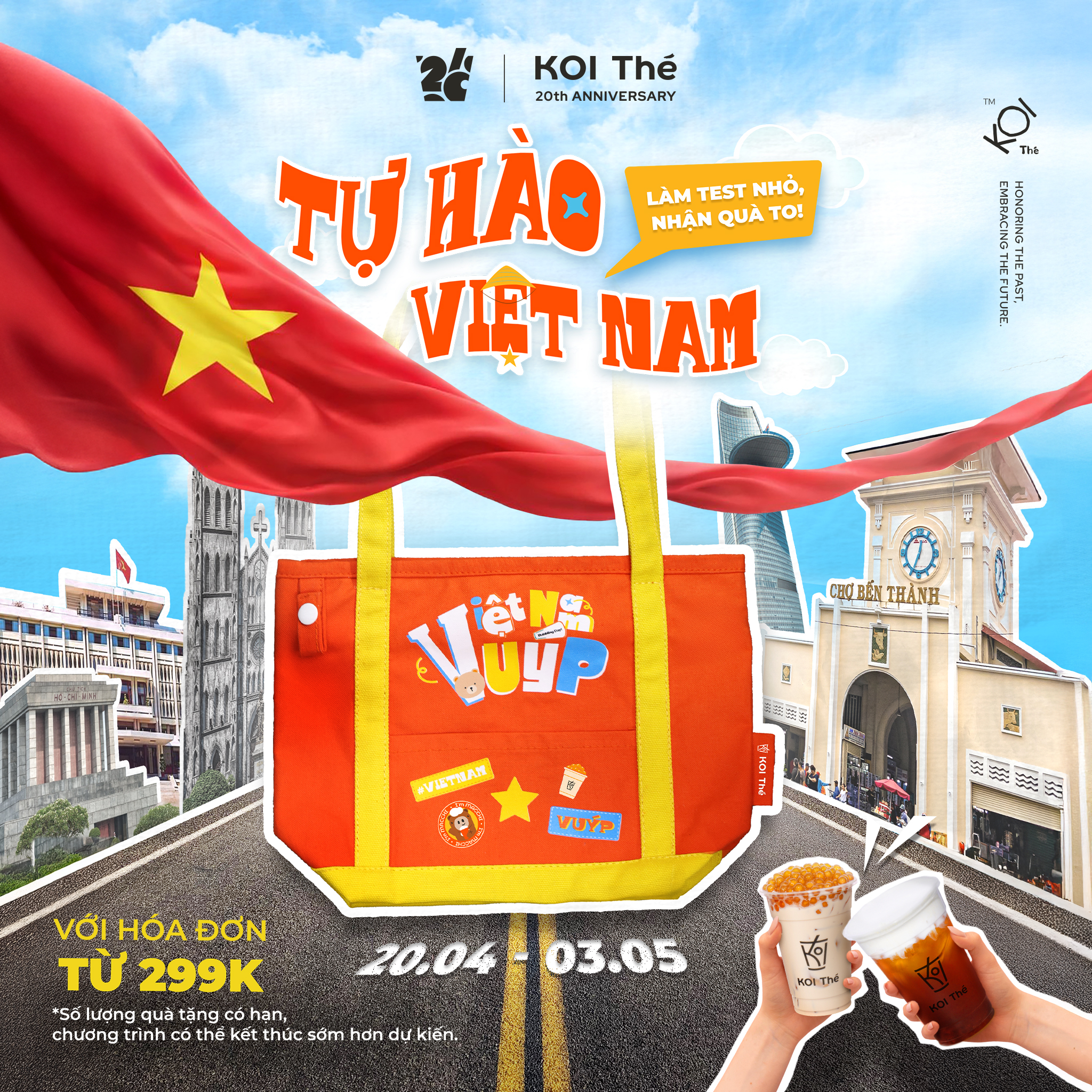 TỰ HÀO VIỆT NAM – LÀM TEST NHỎ, NHẬN QUÀ TO