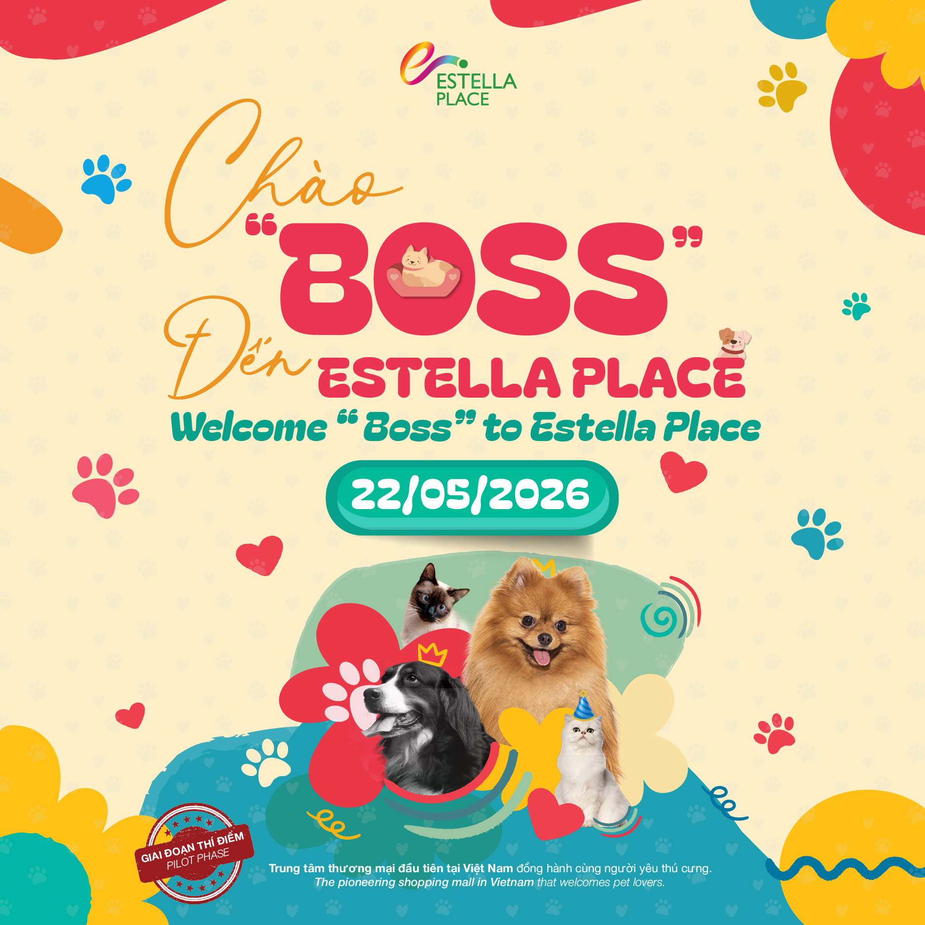 🎉WELCOME “BOSS” TO ESTELLA PLACE🐾