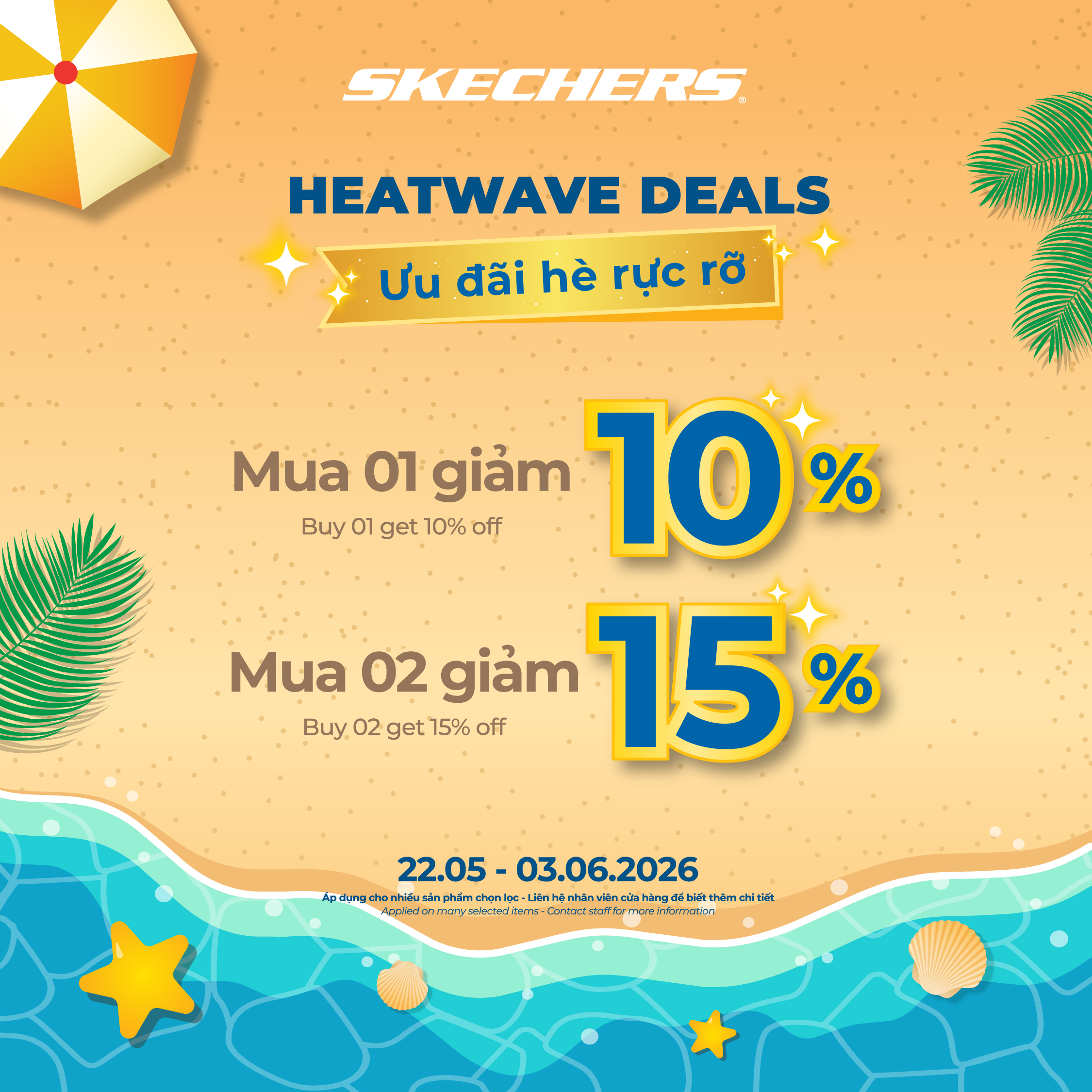 SUMMER SALE – THE HOTTEST THING THIS SEASON ISN’T THE WEATHER, IT’S SKECHERS DEALS☀️☄️