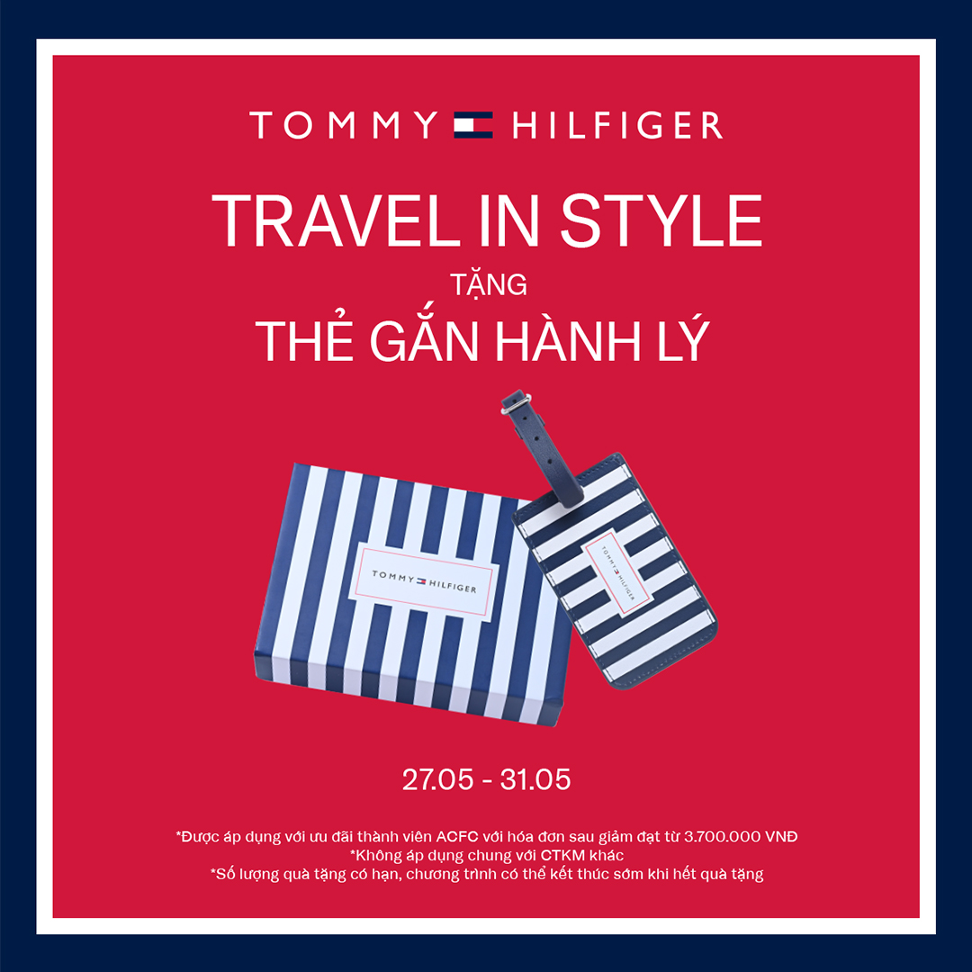 TOMMY HILFIGER - TRAVEL IN STYLE