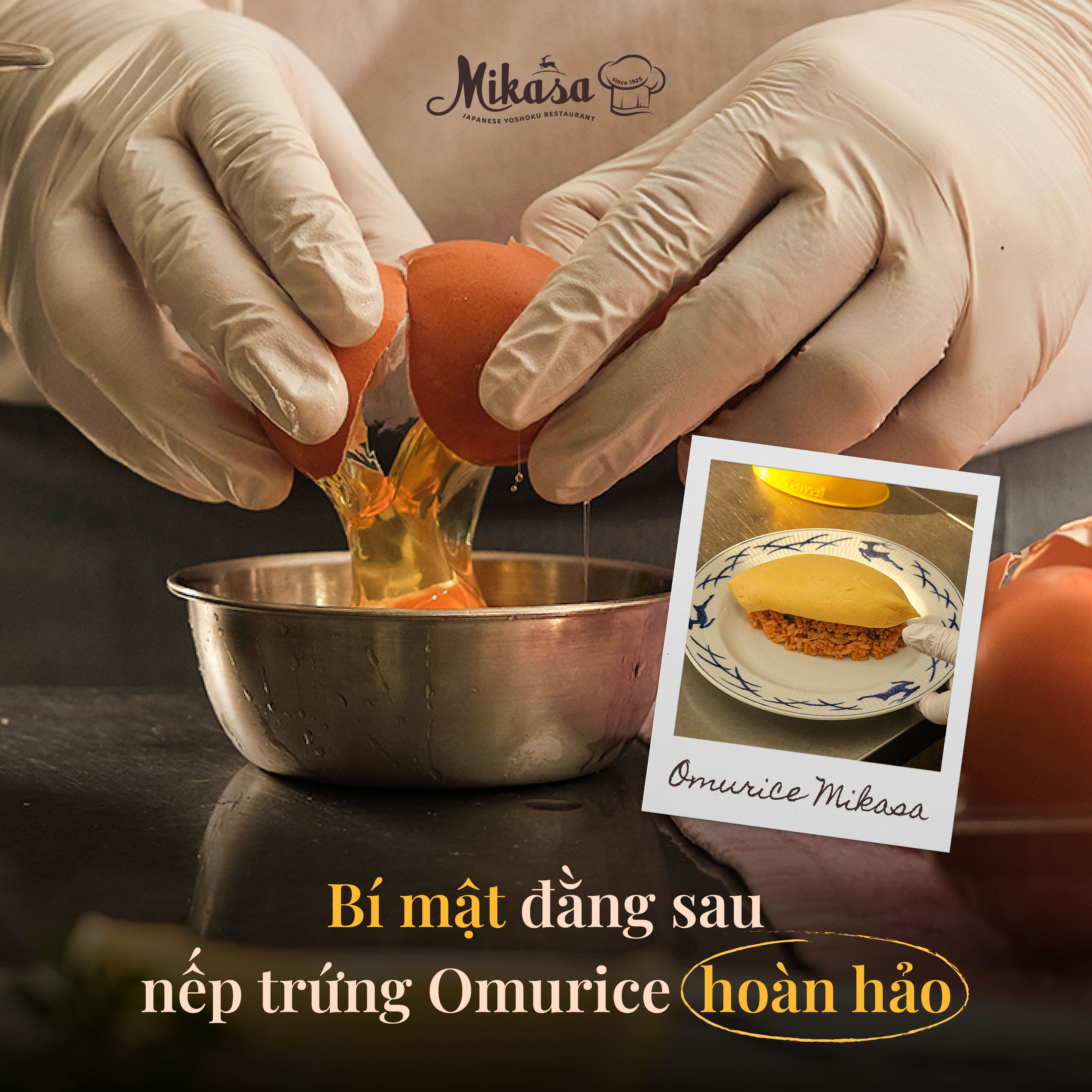 🥚 BÍ MẬT ĐẰNG SAU NẾP GẤP OMURICE HOÀN HẢO