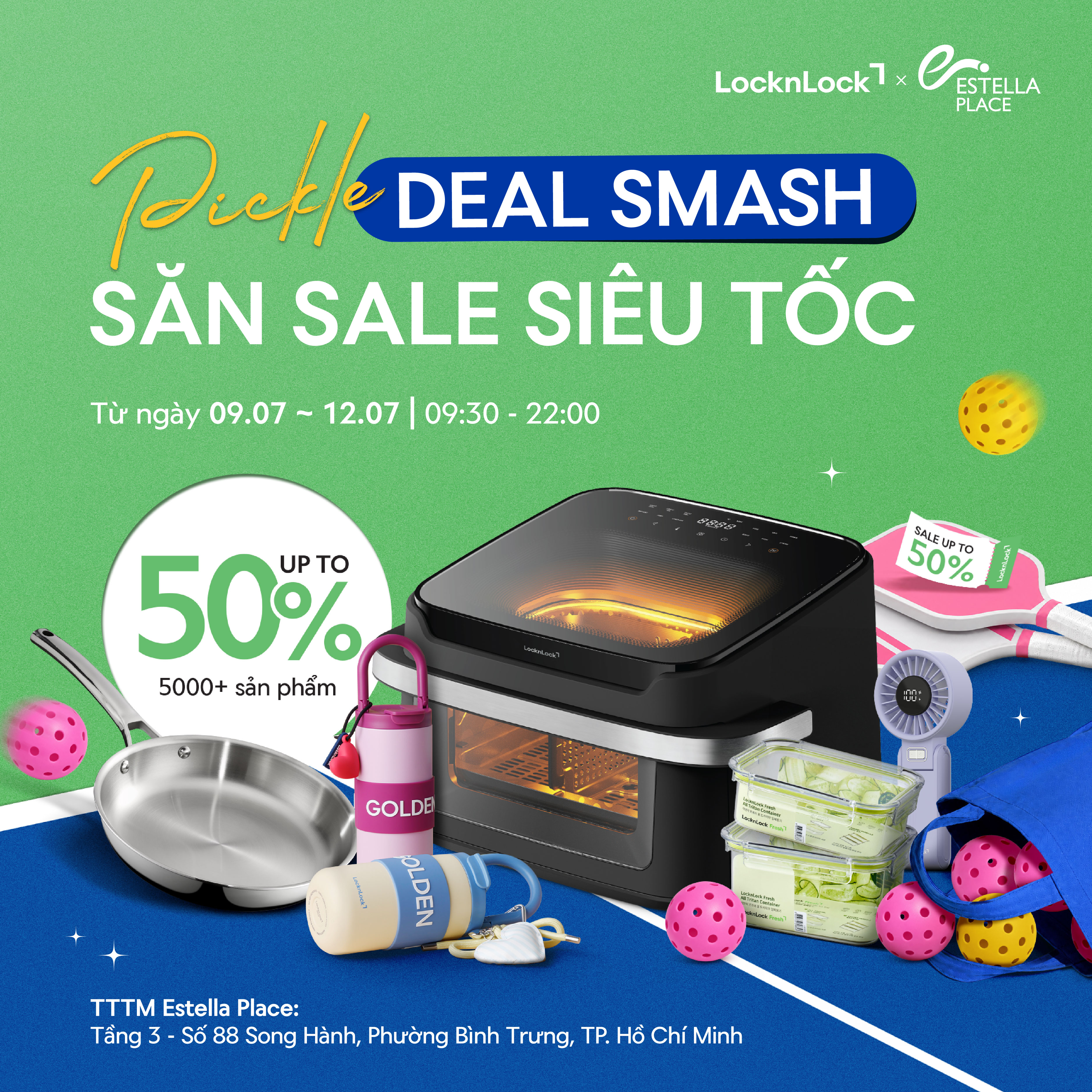 🏓 PICKLE DEAL SMASH – SĂN SALE SIÊU TỐC