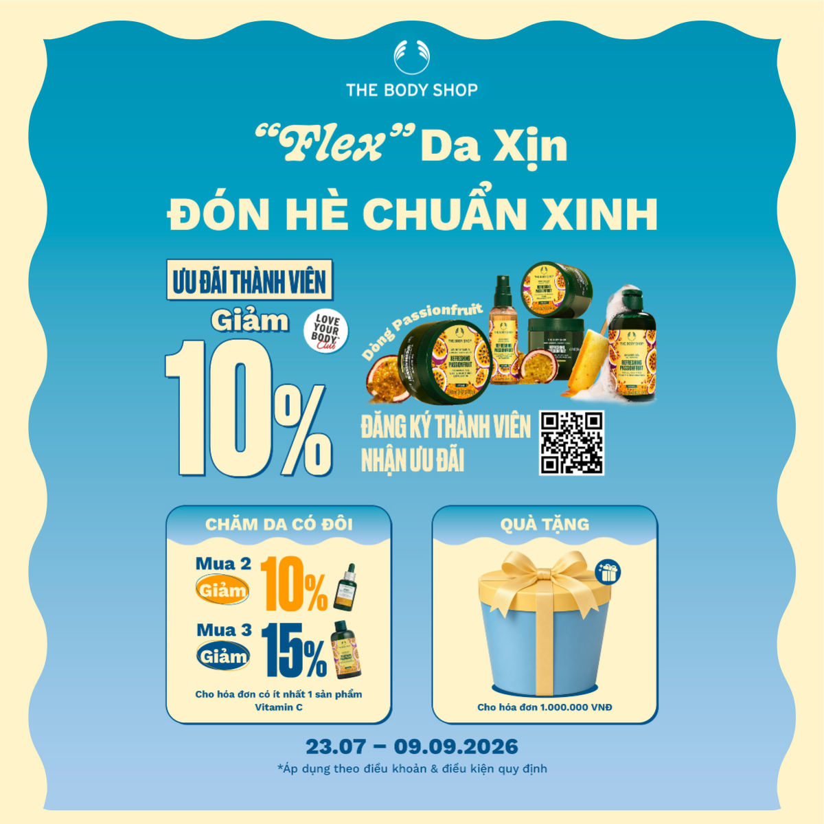 HẸN NHAU ĐÓN HÈ, SĂN DEAL CỰC MÊ CÙNG THE BODY SHOP! 🏖️✨