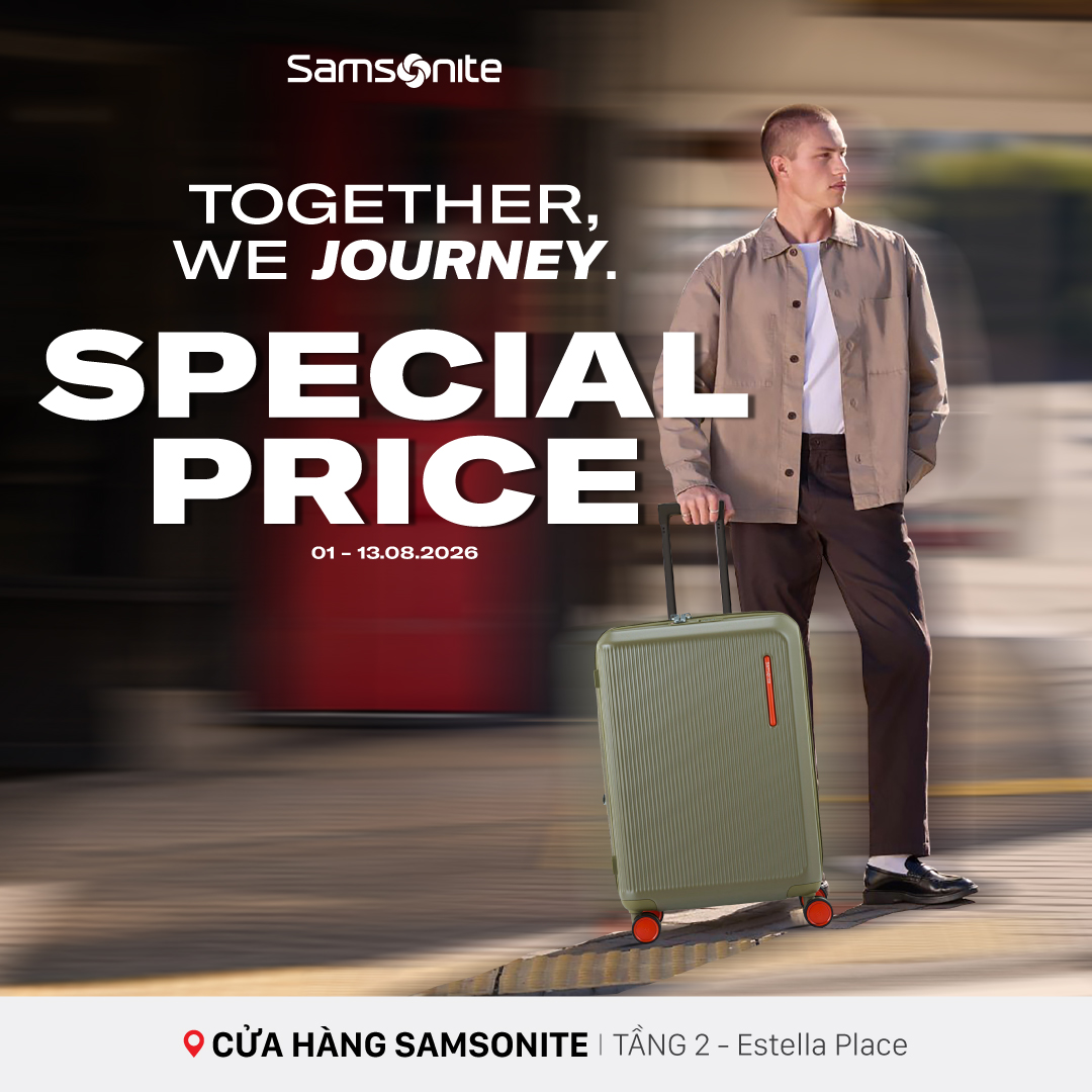 ENJOY THE EXCLUSIVE PROMOTIONAL PRICES ON 𝐒𝐚𝐦𝐬𝐨𝐧𝐢𝐭𝐞 LUGGAGE, BACKPACKS, AND BAGS