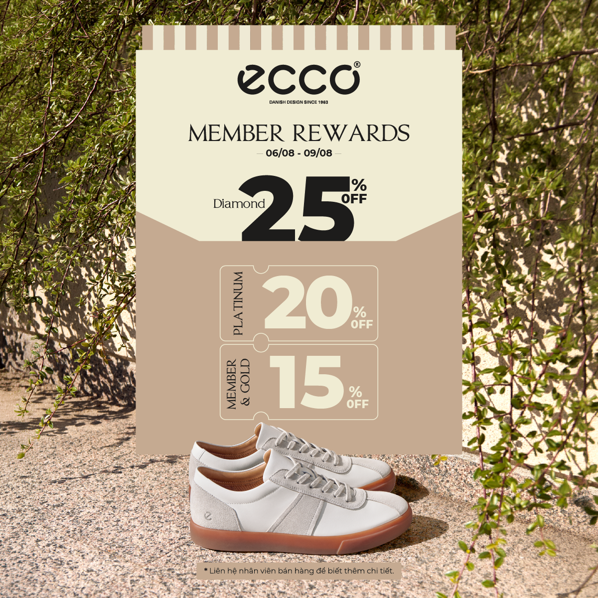 ECCO - EXCLUSIVE REWARDS FOR OUR VALUED MEMBERS