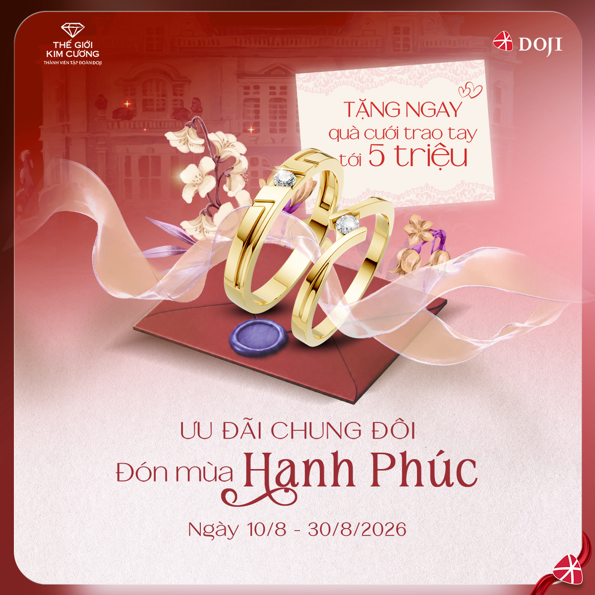 ƯU ĐÃI CHUNG ĐÔI - ĐÓN MÙA HẠNH PHÚC