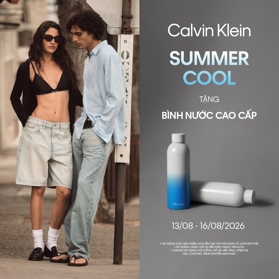 CALVIN KLEIN - SUMMER COOL - TẶNG BÌNH NƯỚC CAO CẤP
